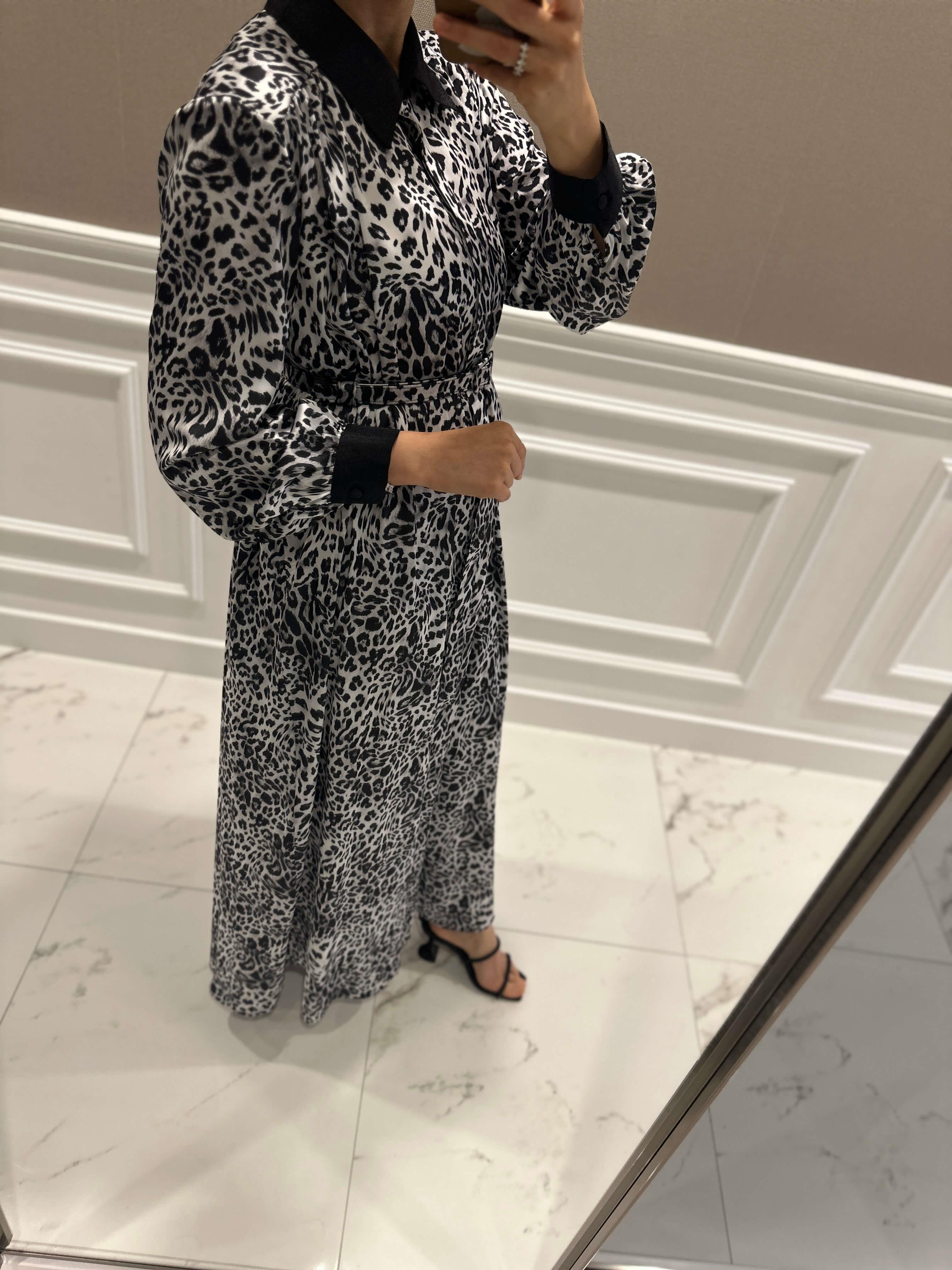 NOA LEOPAR ELBİSE
