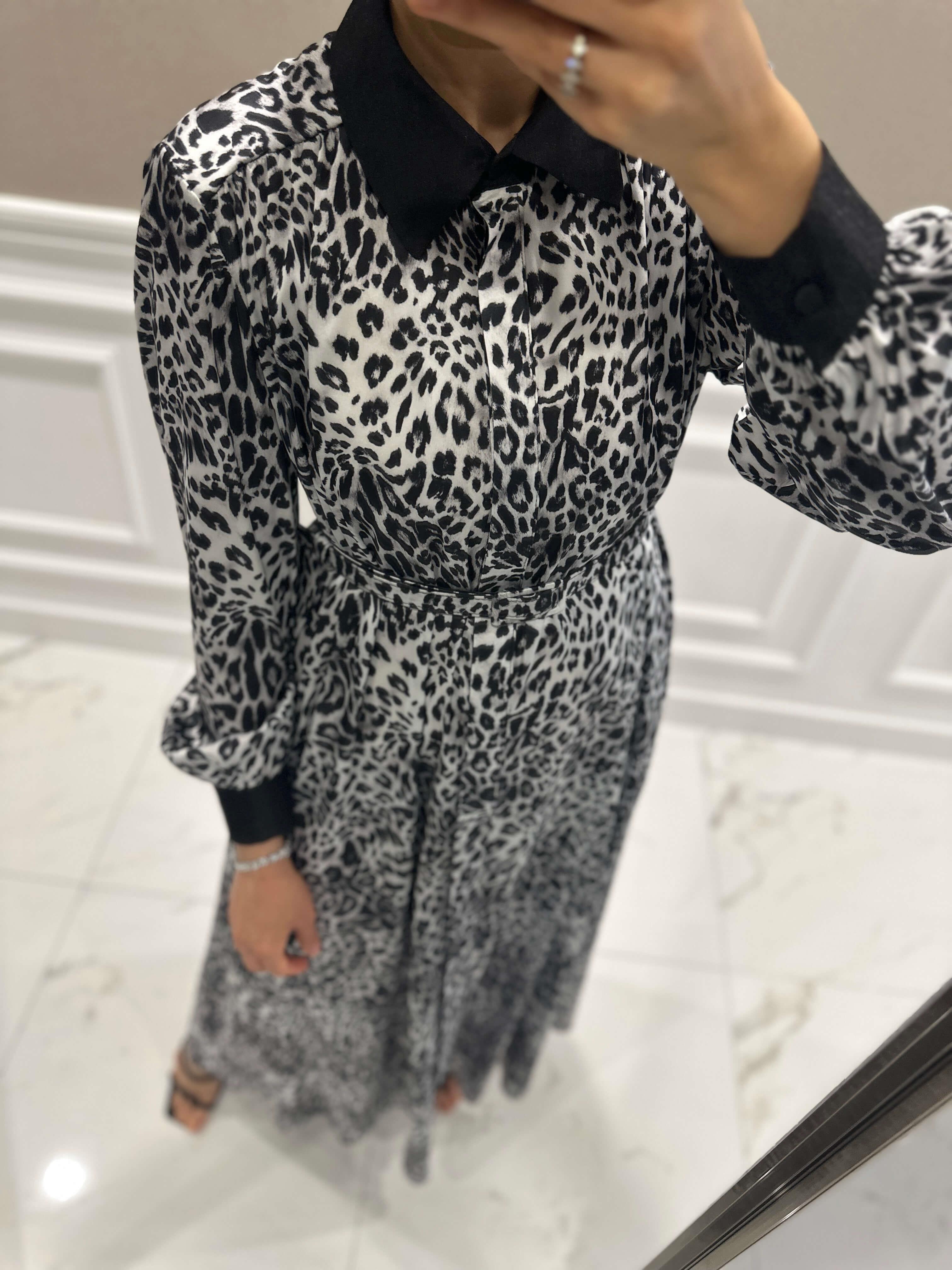 NOA LEOPAR ELBİSE