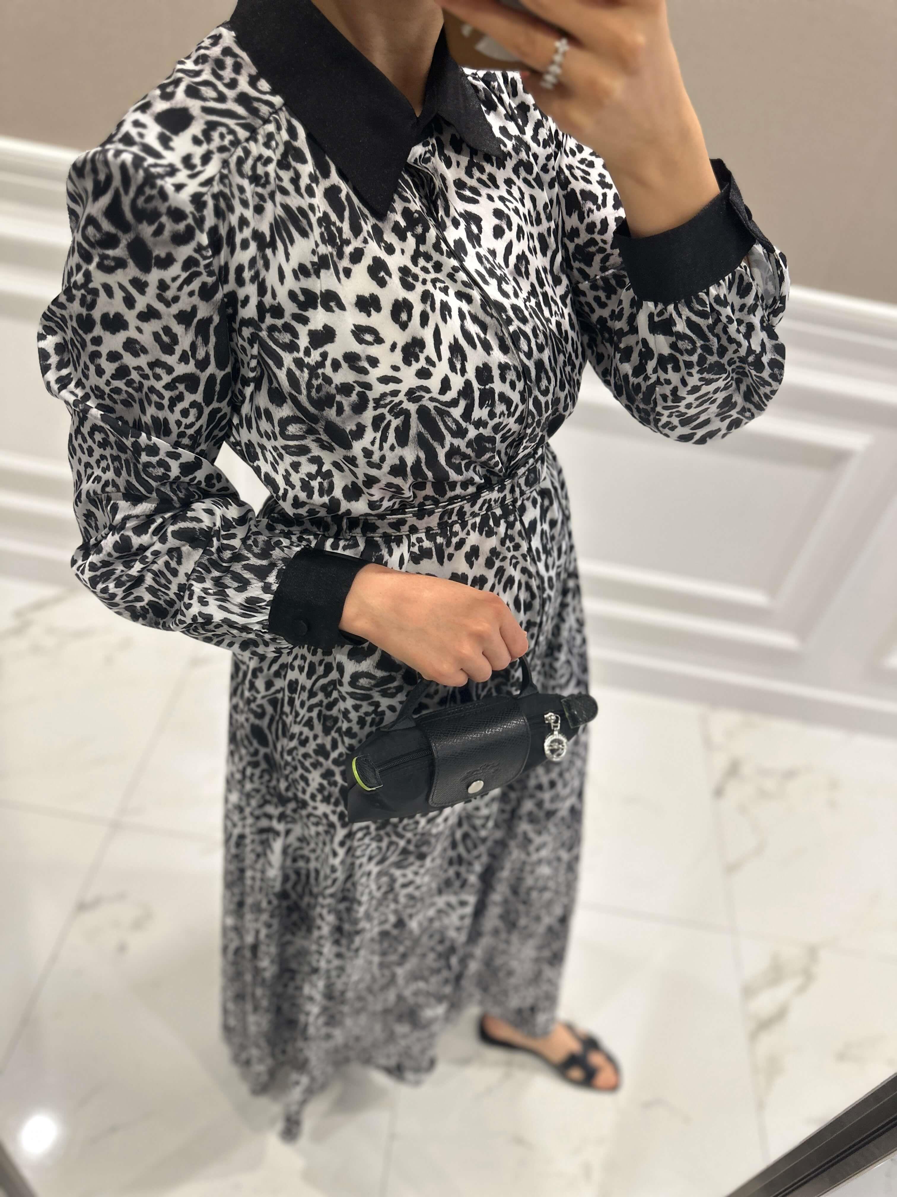 NOA LEOPAR ELBİSE