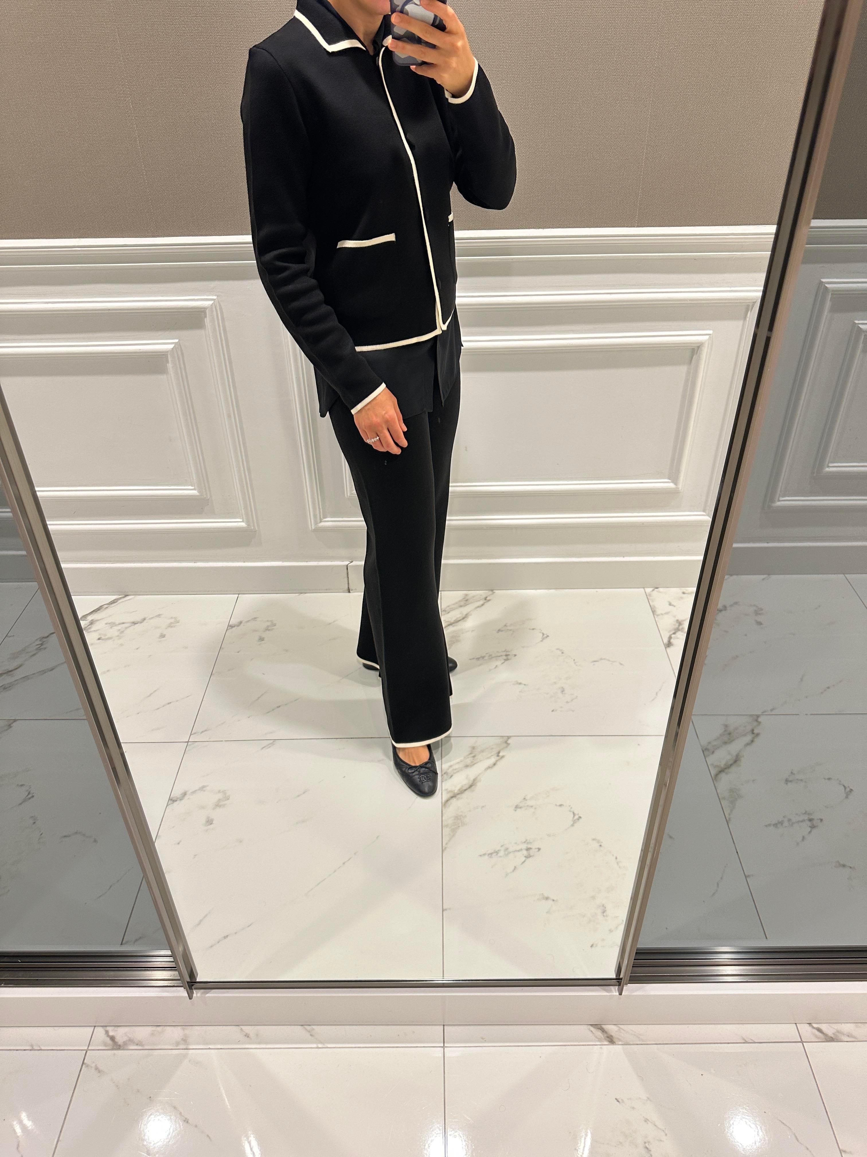 SİYAH-BEYAZ TRİKO TAKIM