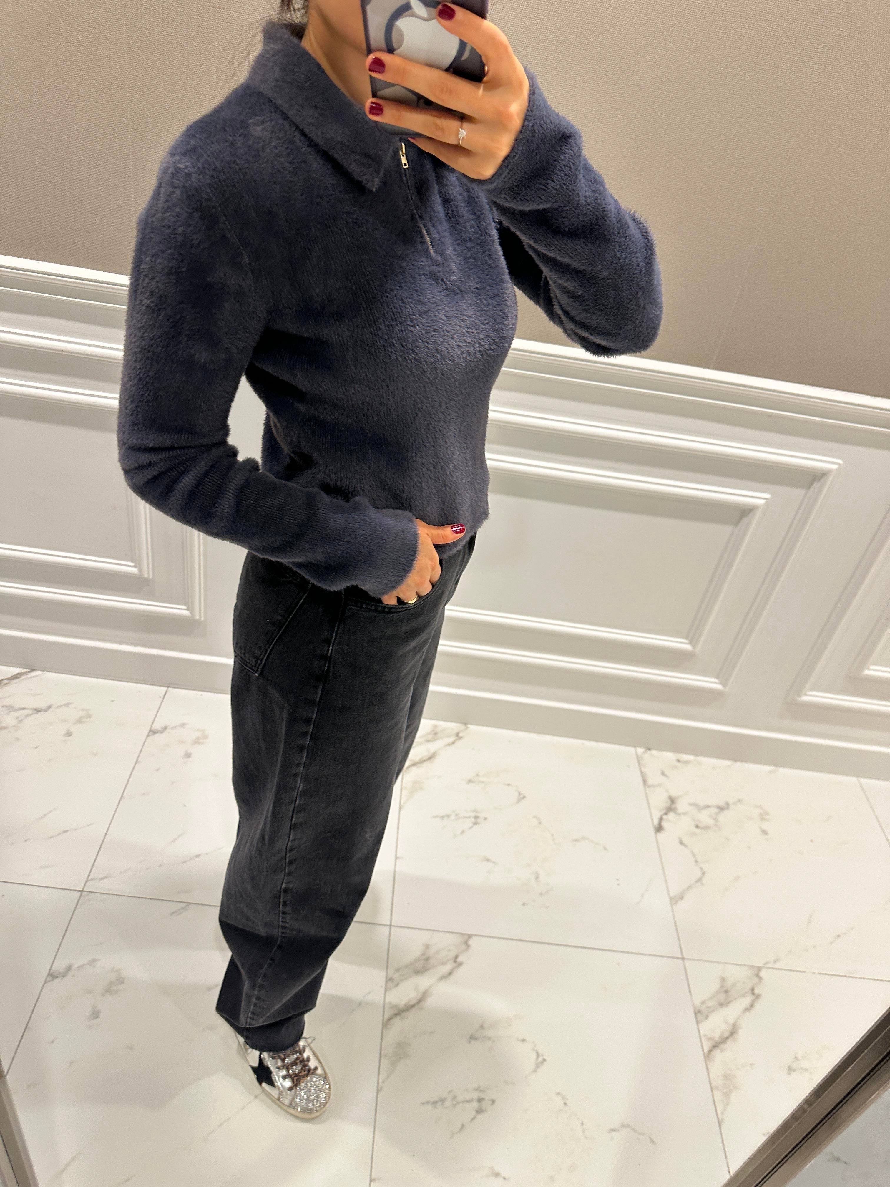 SOFT TOUCH GRİ KAZAK