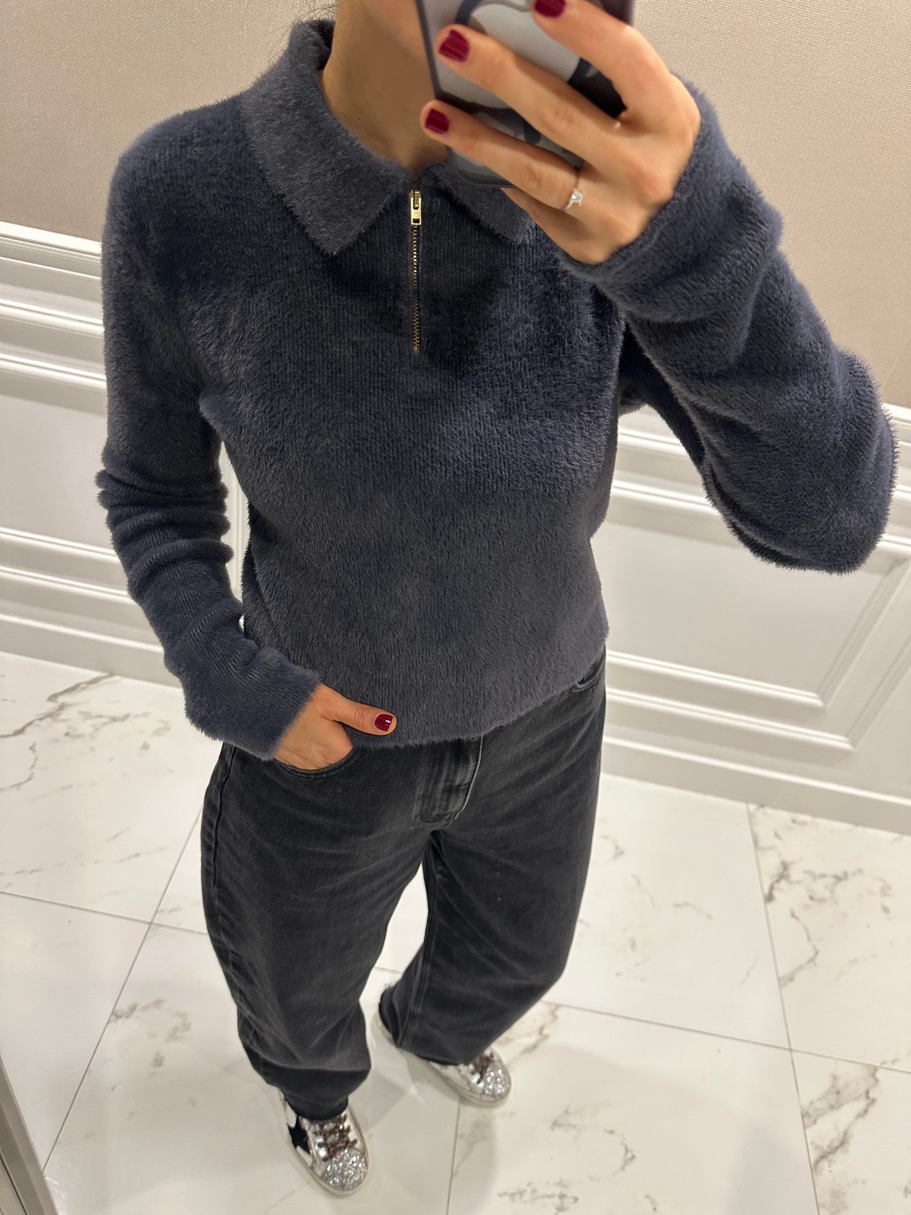 SOFT TOUCH GRİ KAZAK