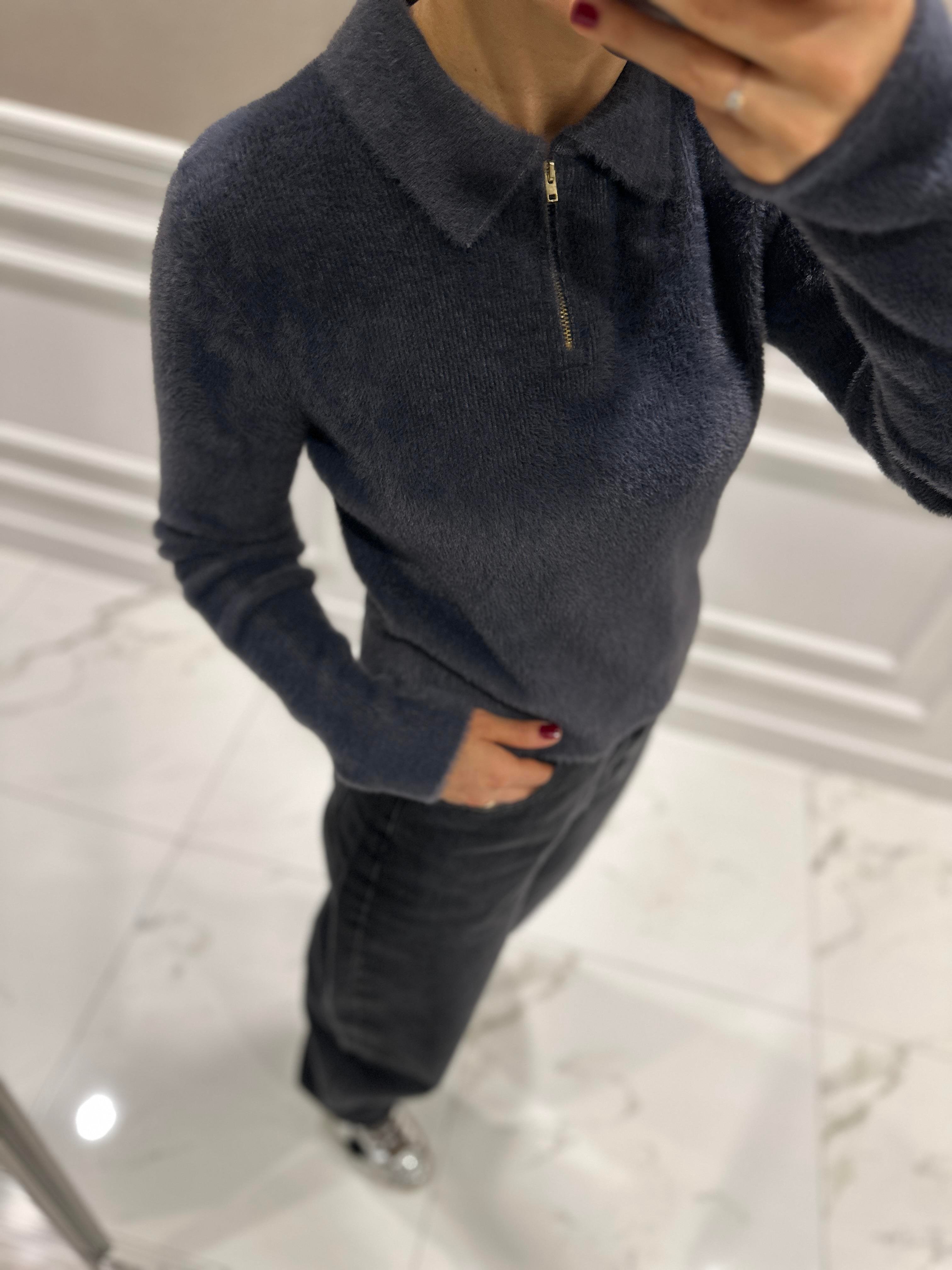 SOFT TOUCH GRİ KAZAK