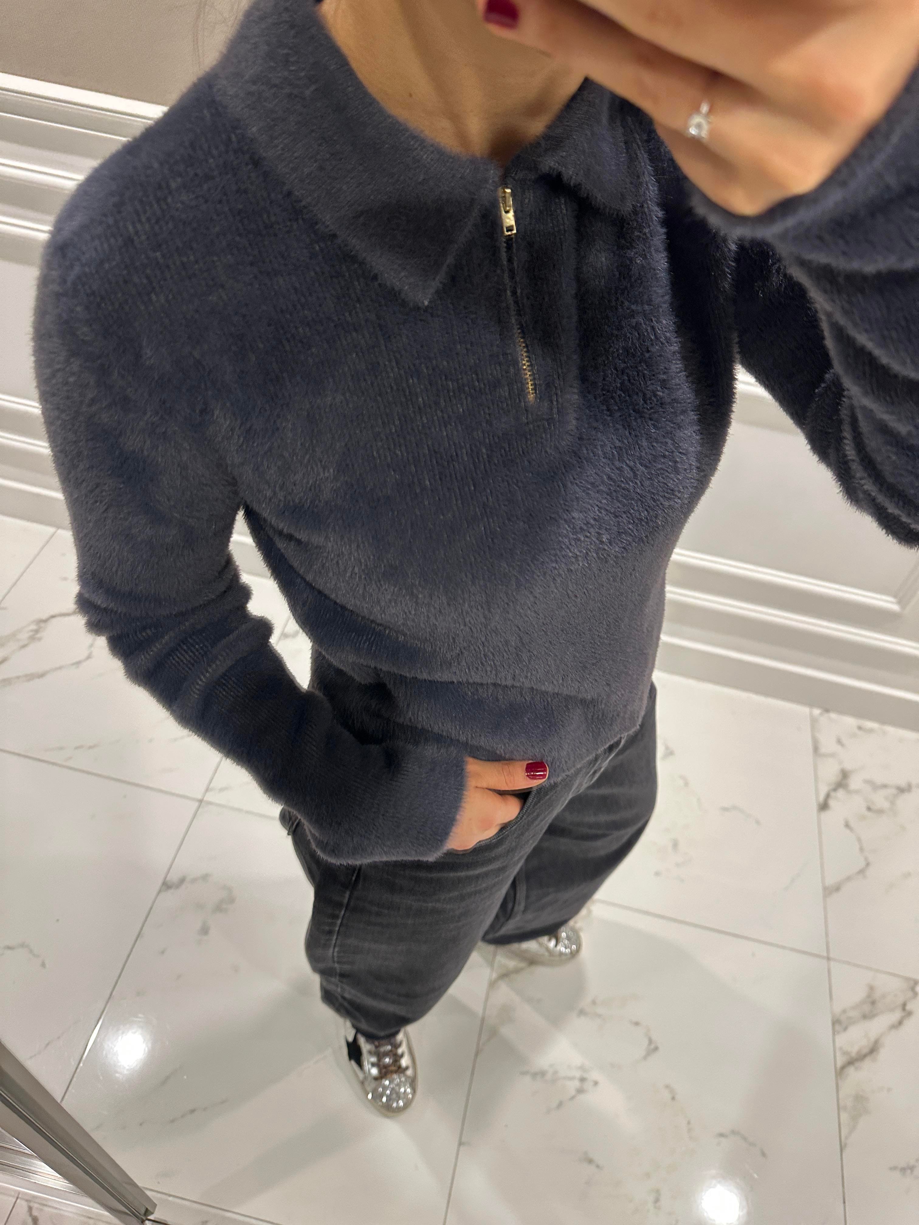 SOFT TOUCH GRİ KAZAK