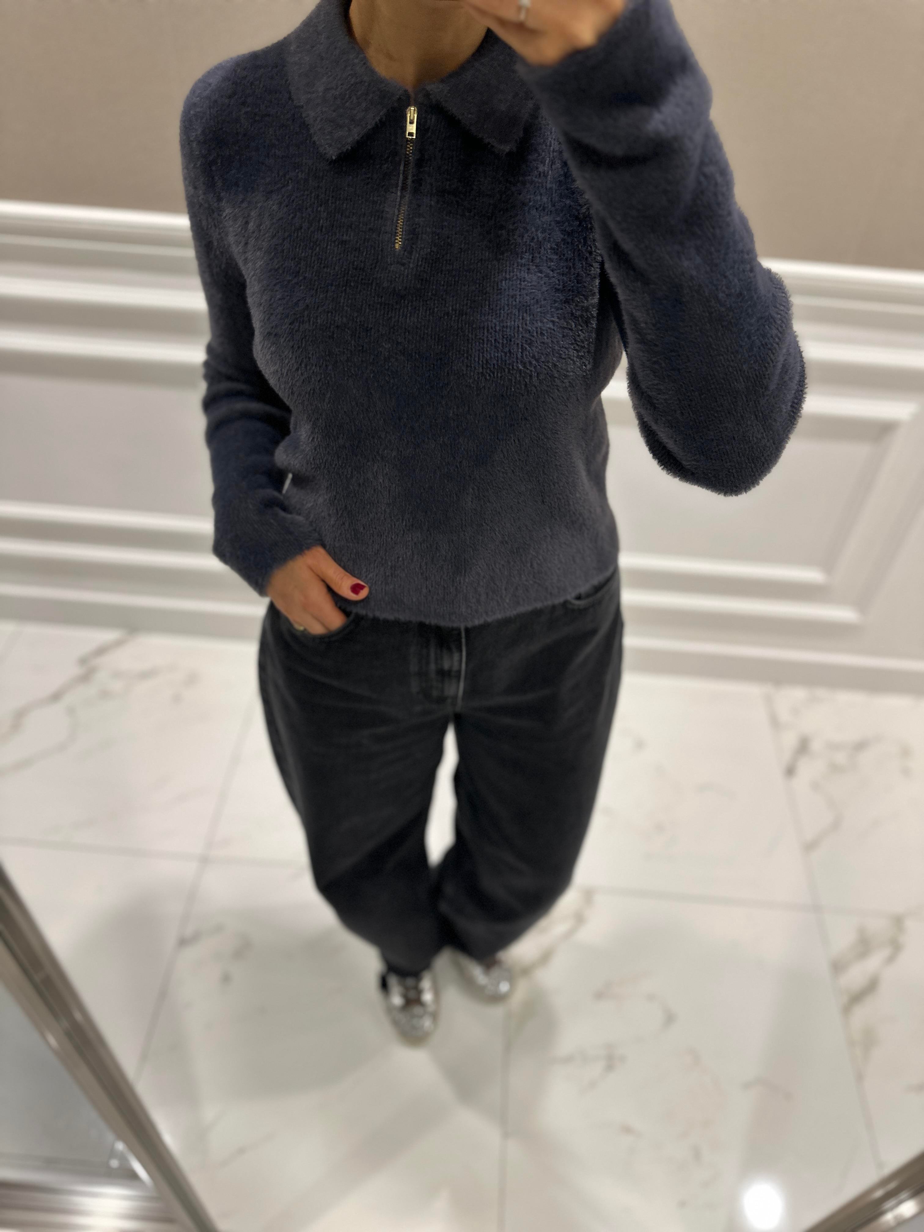 SOFT TOUCH GRİ KAZAK