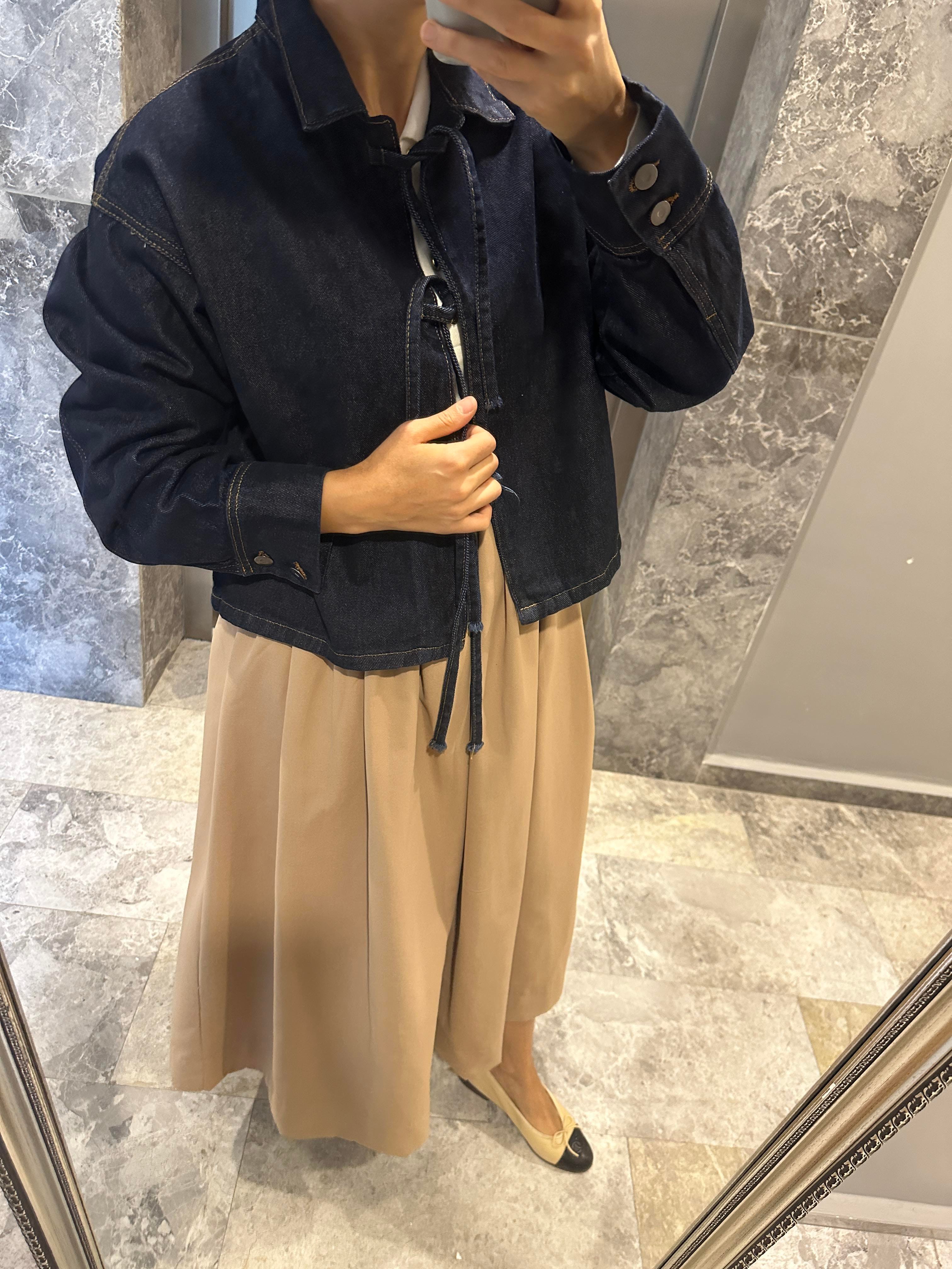 ÜÇLÜ FİYONK KOT CEKET