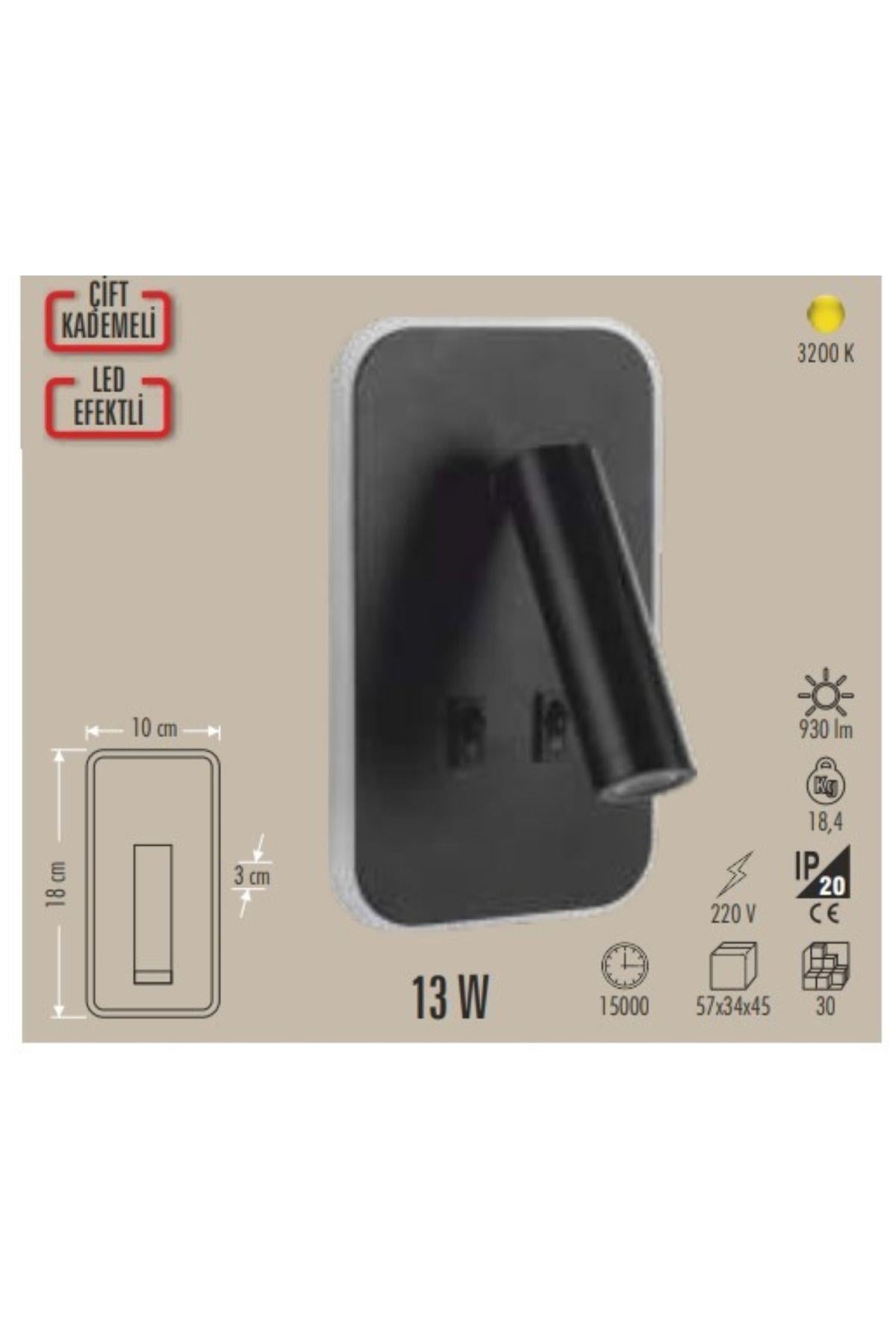 CT-5253 Tuvalu Yatak Başı Aplik