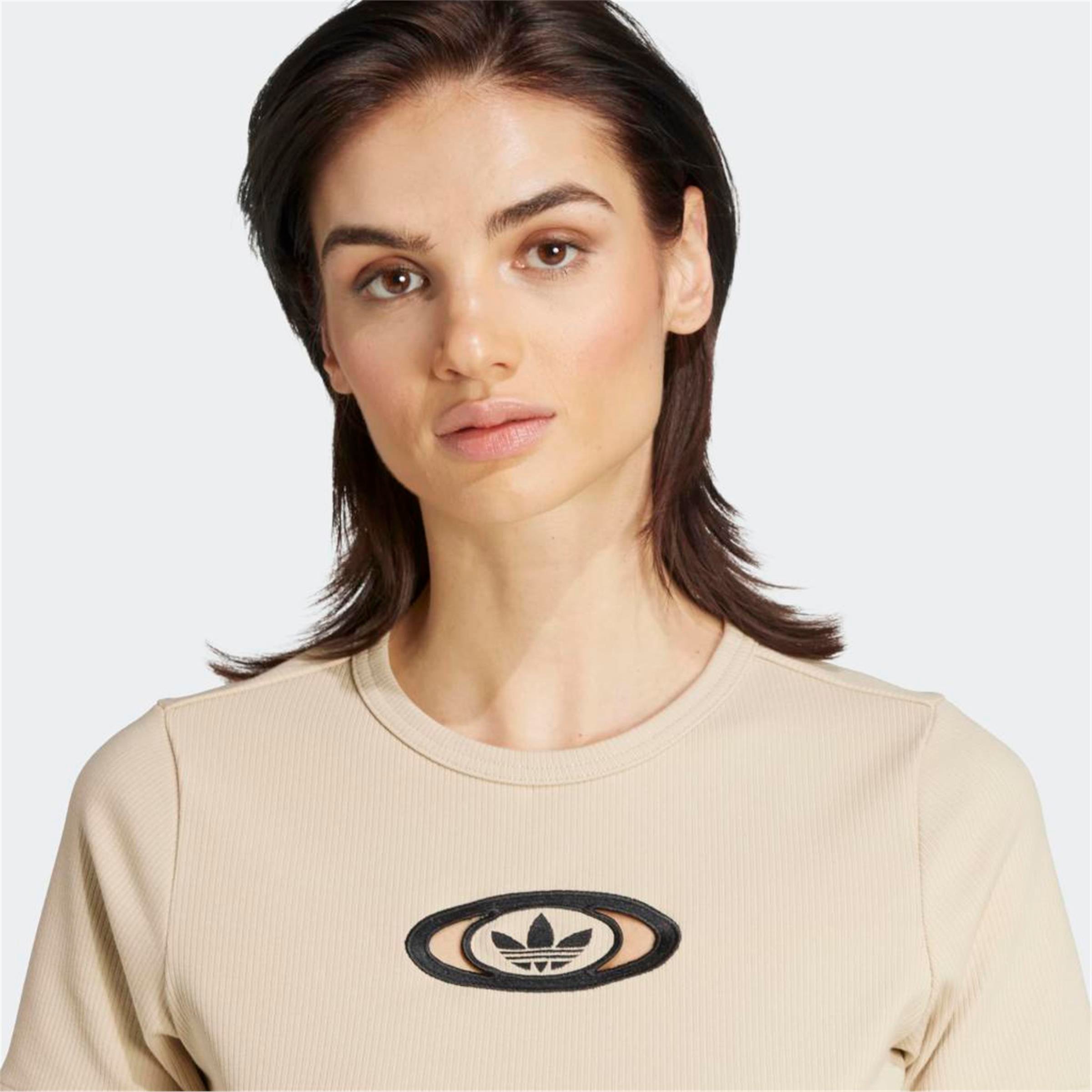 CUT OUT RIB TEE