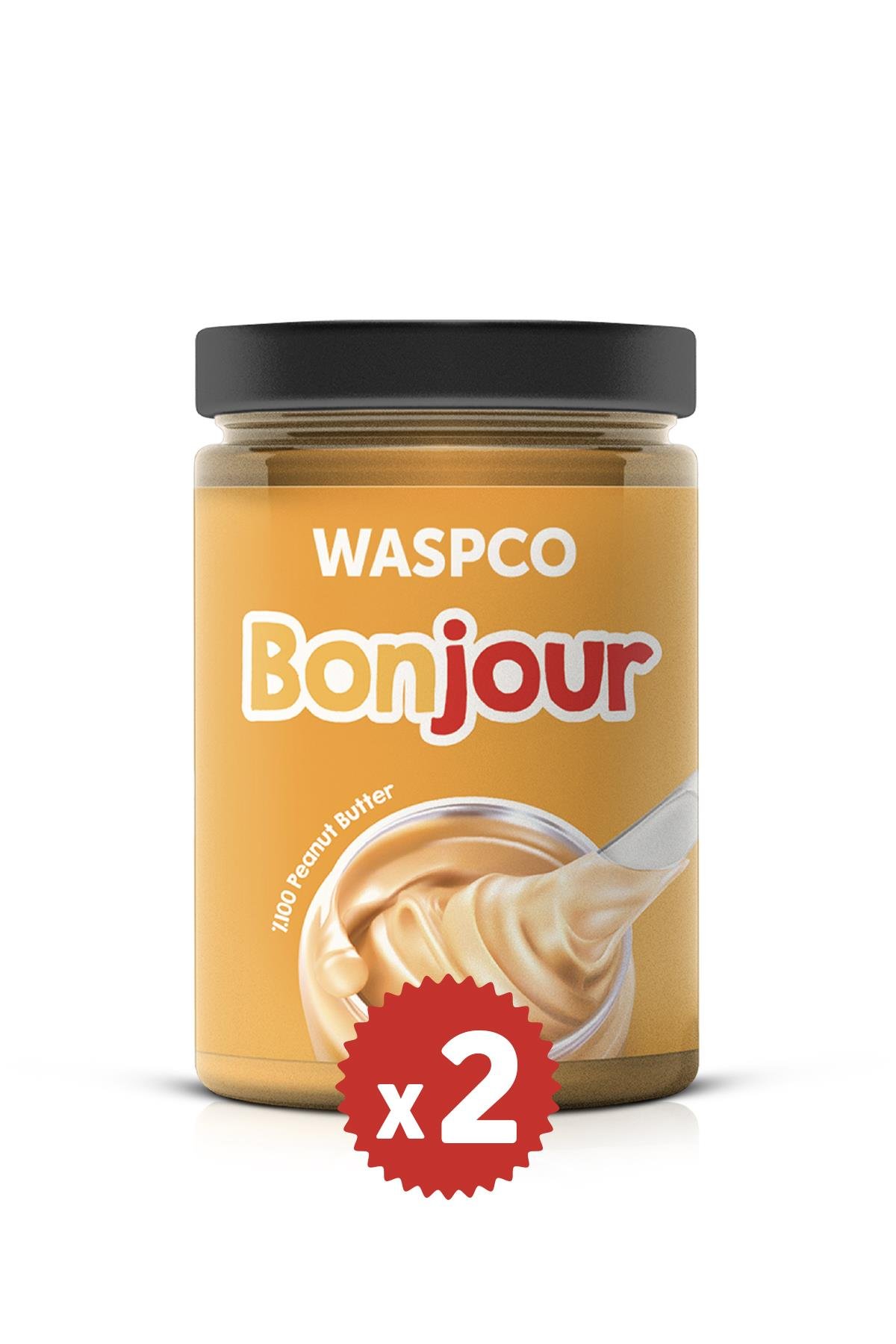 %100 Yer Fıstığı Ezmesi 300g x 2 Adet 
