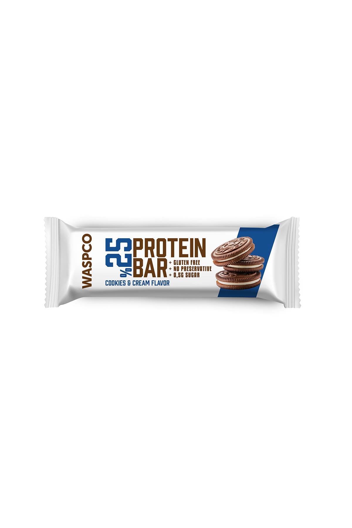 Bitter Çikolata Kaplı Bisküvi Aromalı Protein Bar 36g x 12 Adet