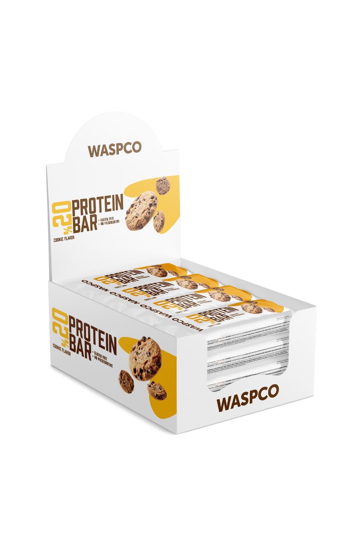 Kurabiye Aromalı Protein Bar 40g x 12 Adet