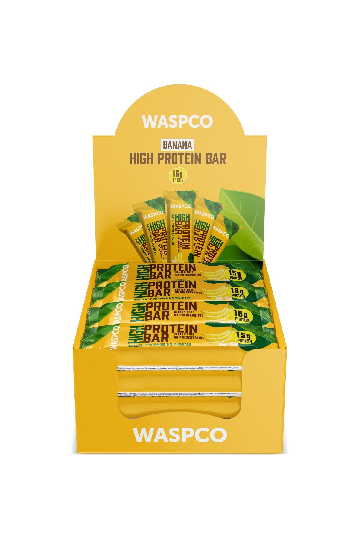 Muzlu Yüksek Protein Bar 50g x 12 Adet