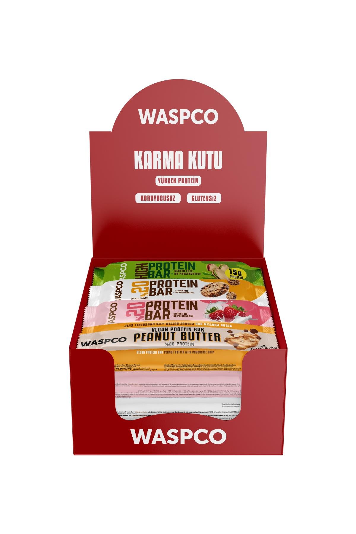 Protein Bar Karma Kutu 16 Adet (8 Çeşit)