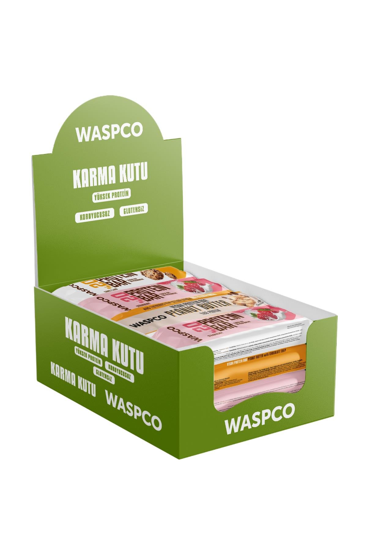 Protein Bar Karma Kutu 40g x 12 Adet (3 Çeşit)