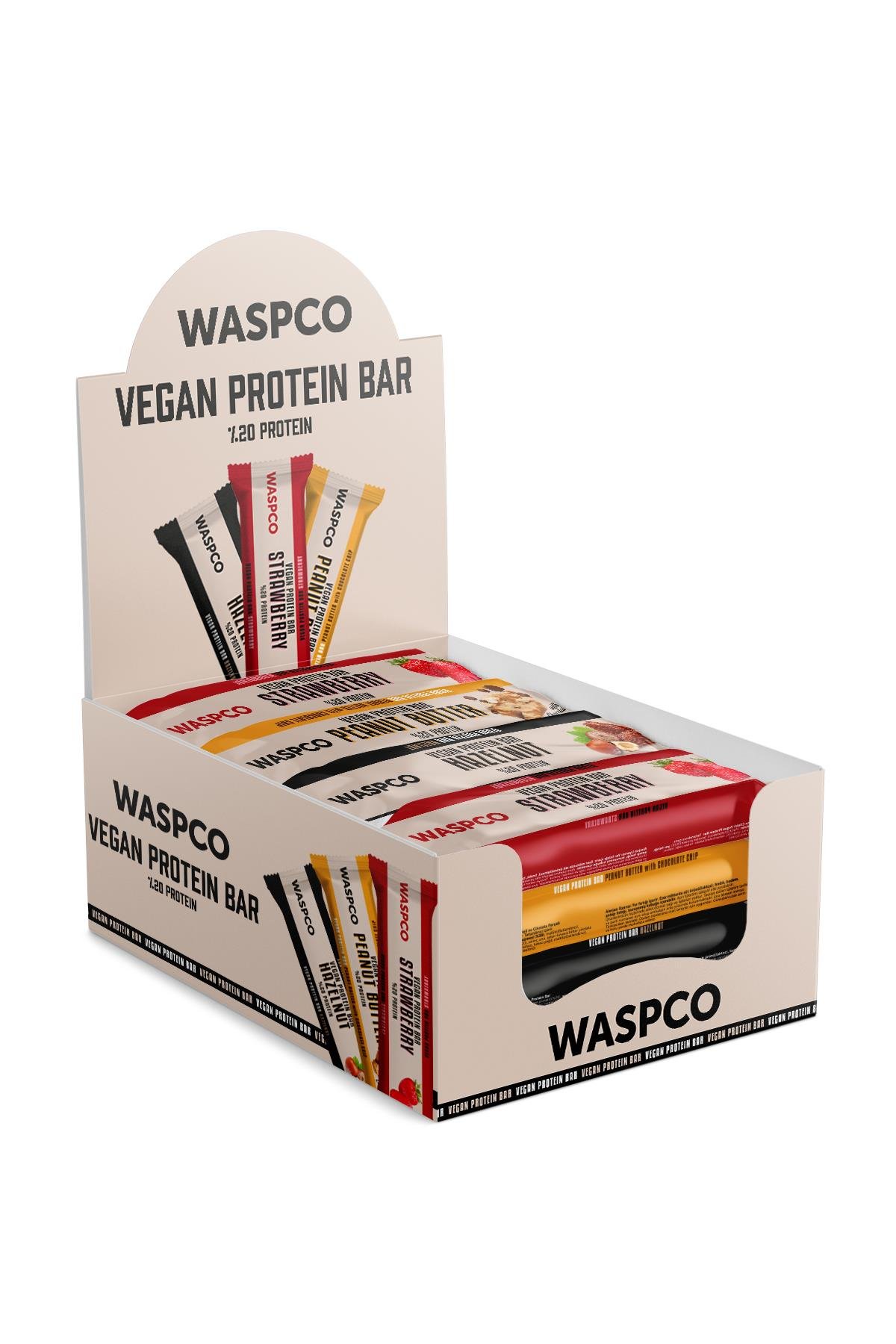 Vegan Protein Bar Karma Kutu 40g x 12 Adet (3 Çeşit)