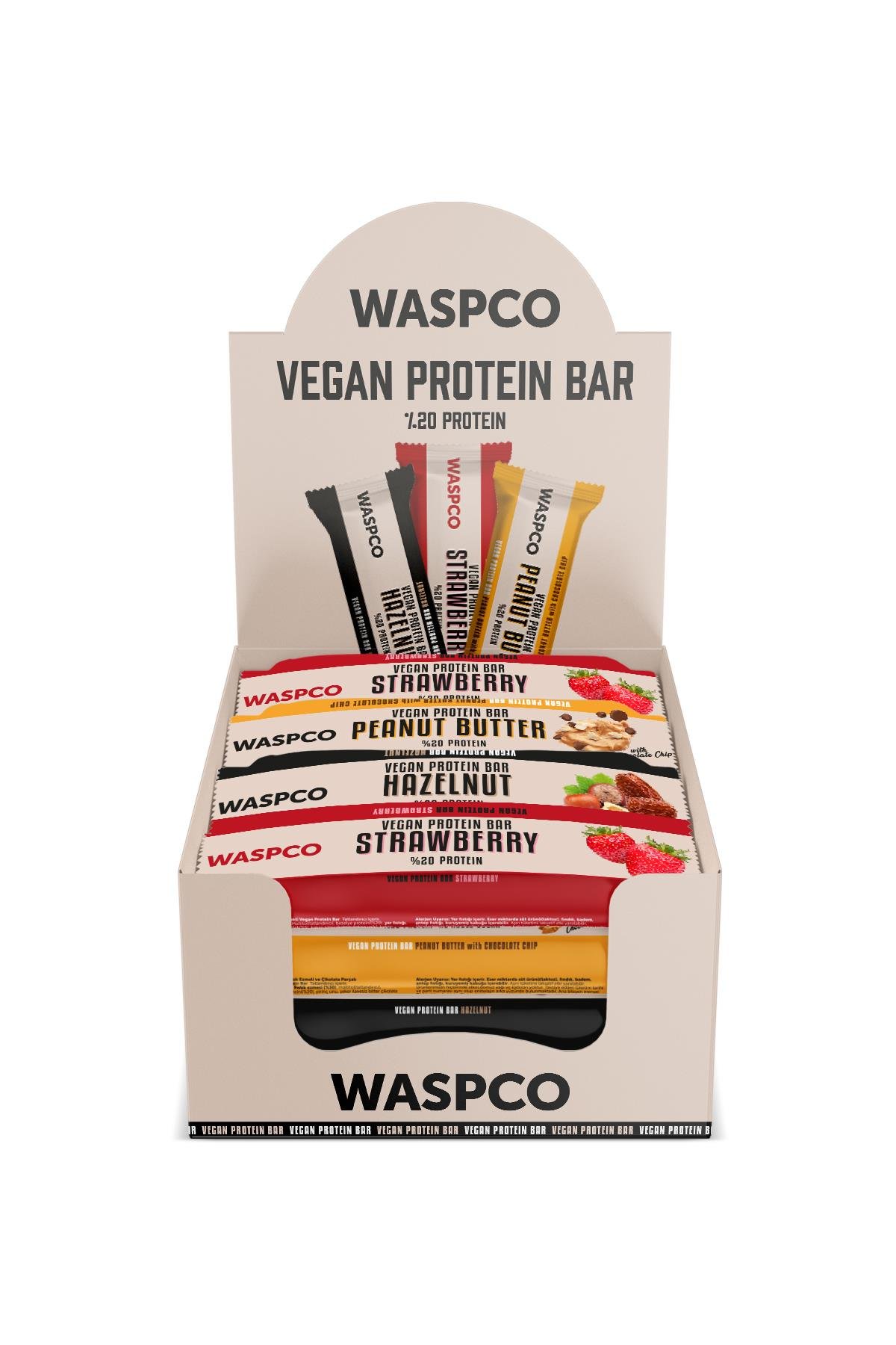 Vegan Protein Bar Karma Kutu 40g x 12 Adet (3 Çeşit)
