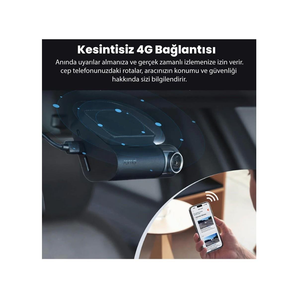 70mai A510 Araç İçi Kamera