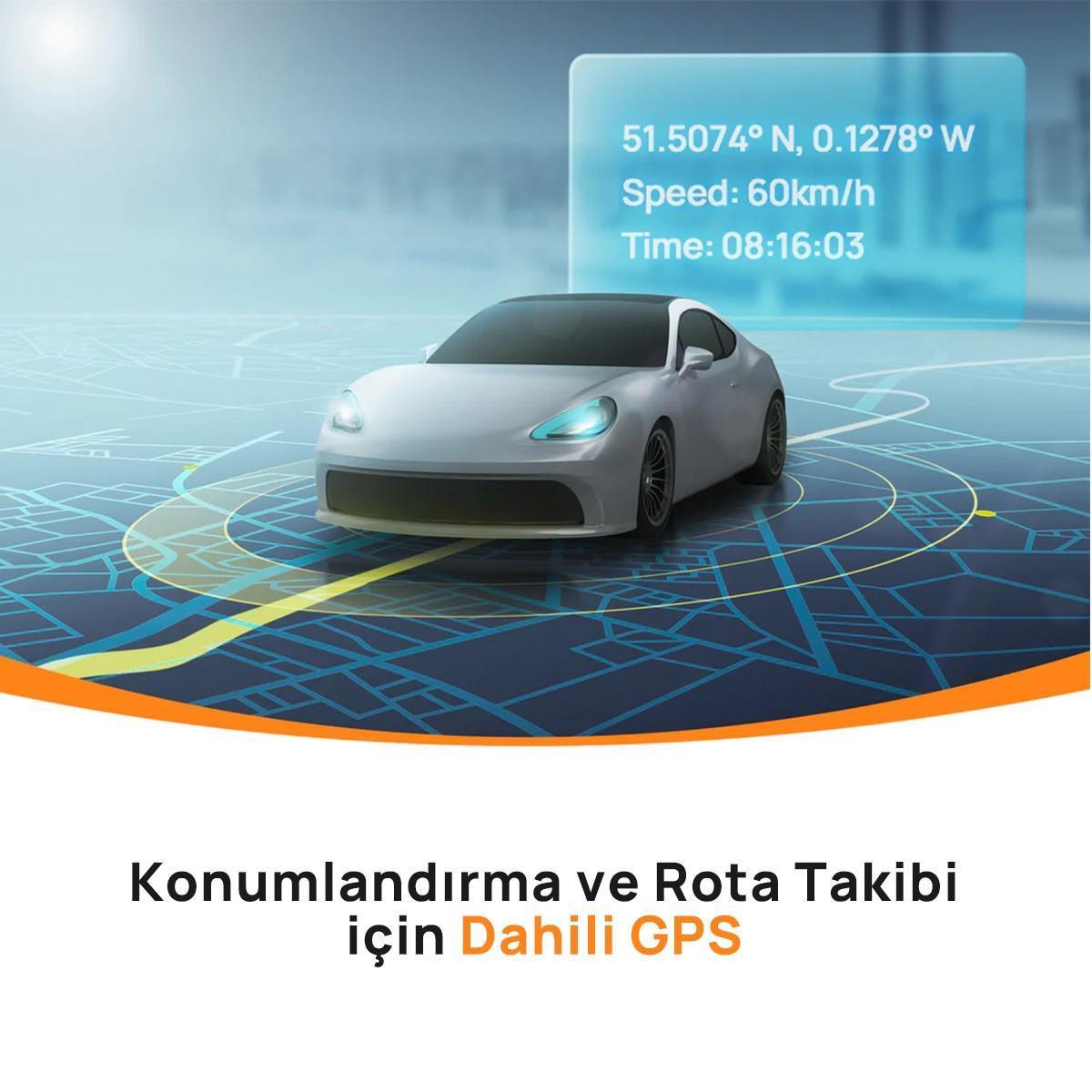 70mai A810 + RC12 Ön ve Arka Araç İçi Kamera Seti