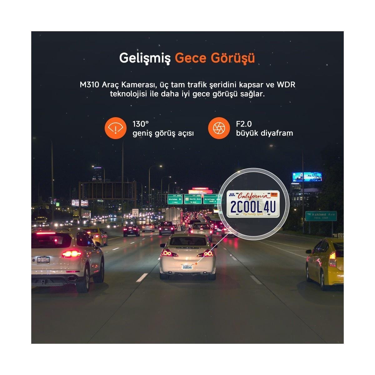 70mai M310 Araç İçi Kamera