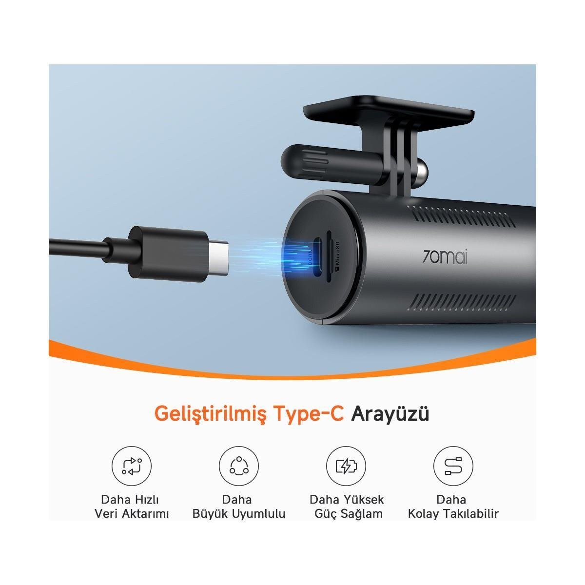 70mai M310 Araç İçi Kamera