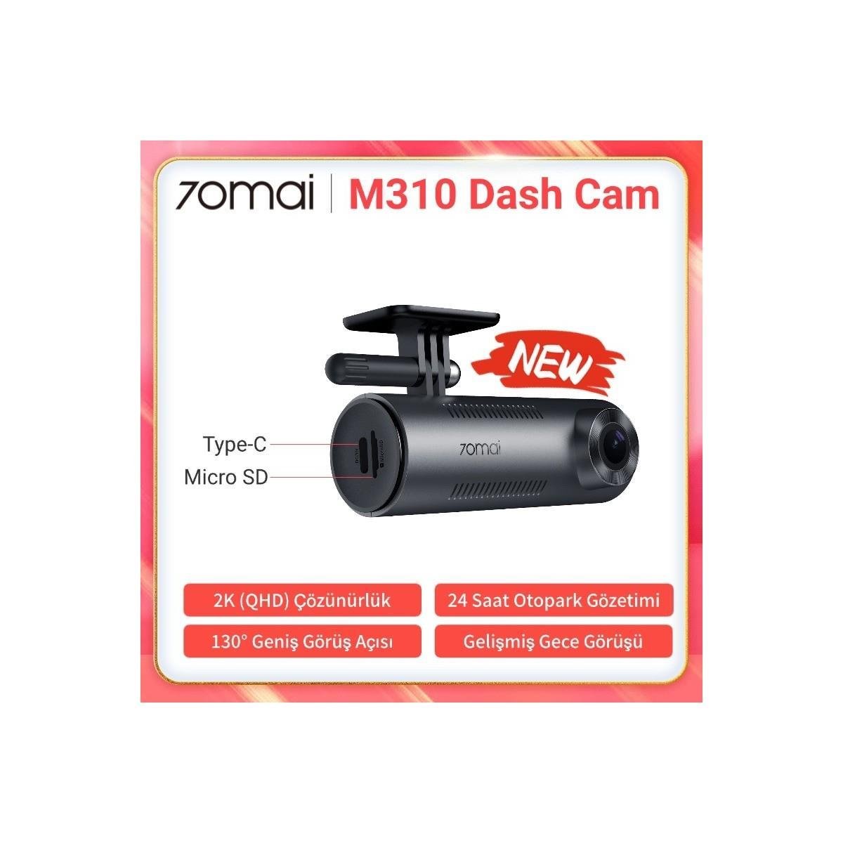 70mai M310 Araç İçi Kamera