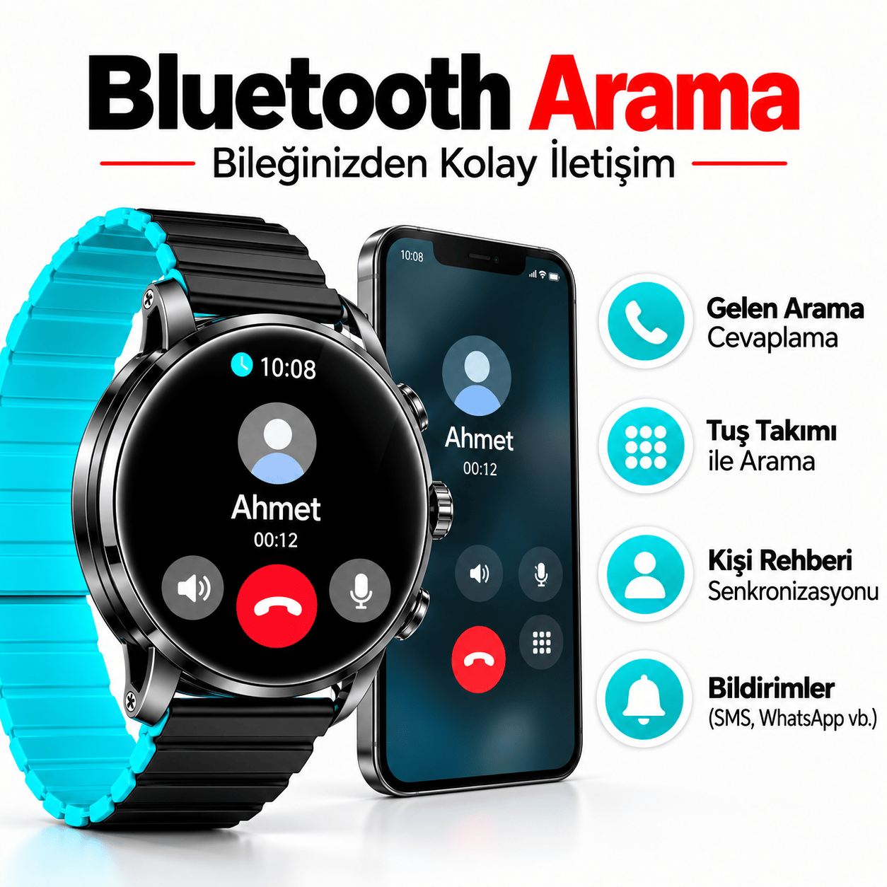 Kieslect Kr2 Black Akıllı Saat