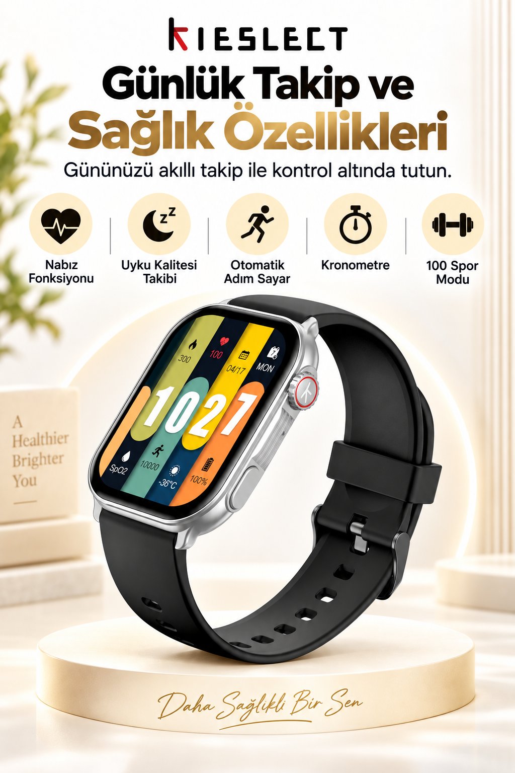 Kieslect Ks Pro Arama Özellikli Akıllı Saat