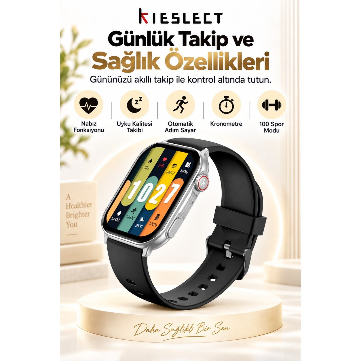 Kieslect Ks Pro Arama Özellikli Akıllı Saat