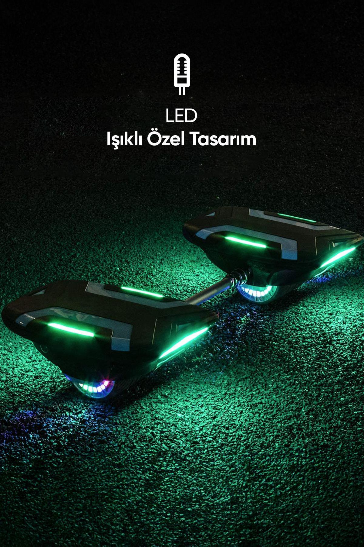 Laiser HS605 elektrikli paten 350W Led ışıklı 