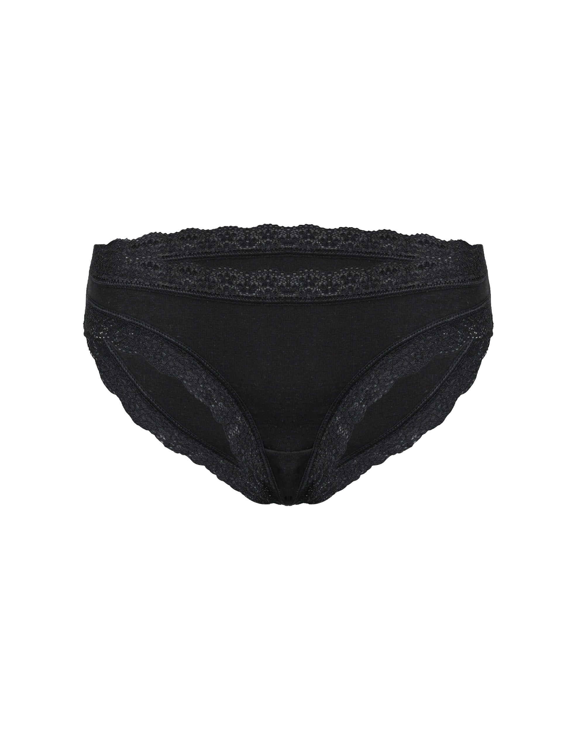 Kadın Premium Lyocel Slip Siyah