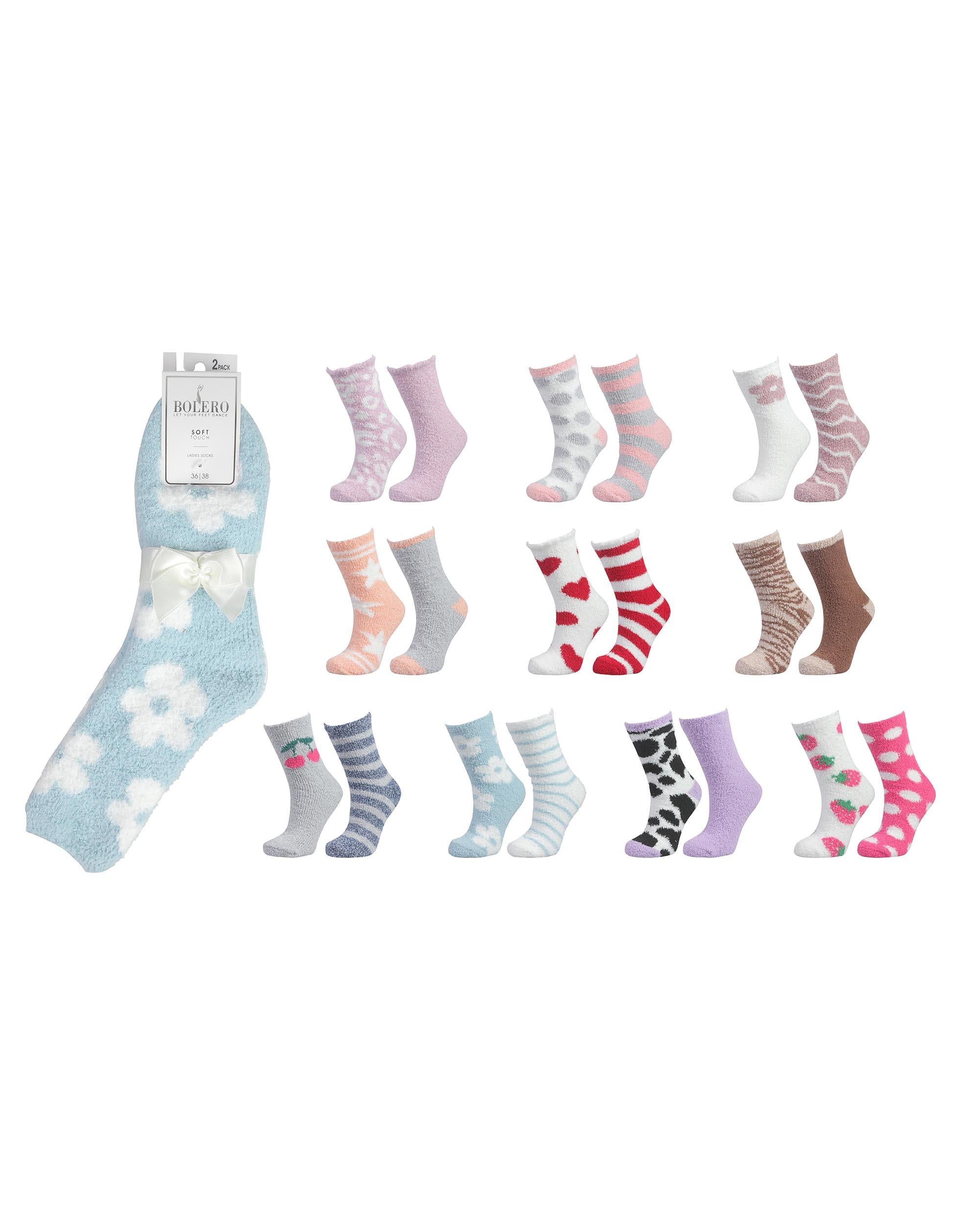 Toptan Home Socks 12'li Ev Çorabı Karışık-B25