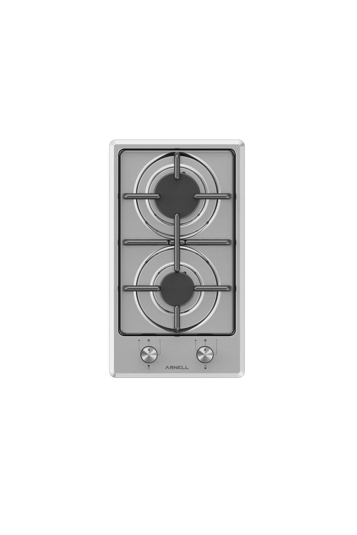 Ar341 2 Li Setüstü Inox Otomatik Çakmaklı Tüplü Ocak