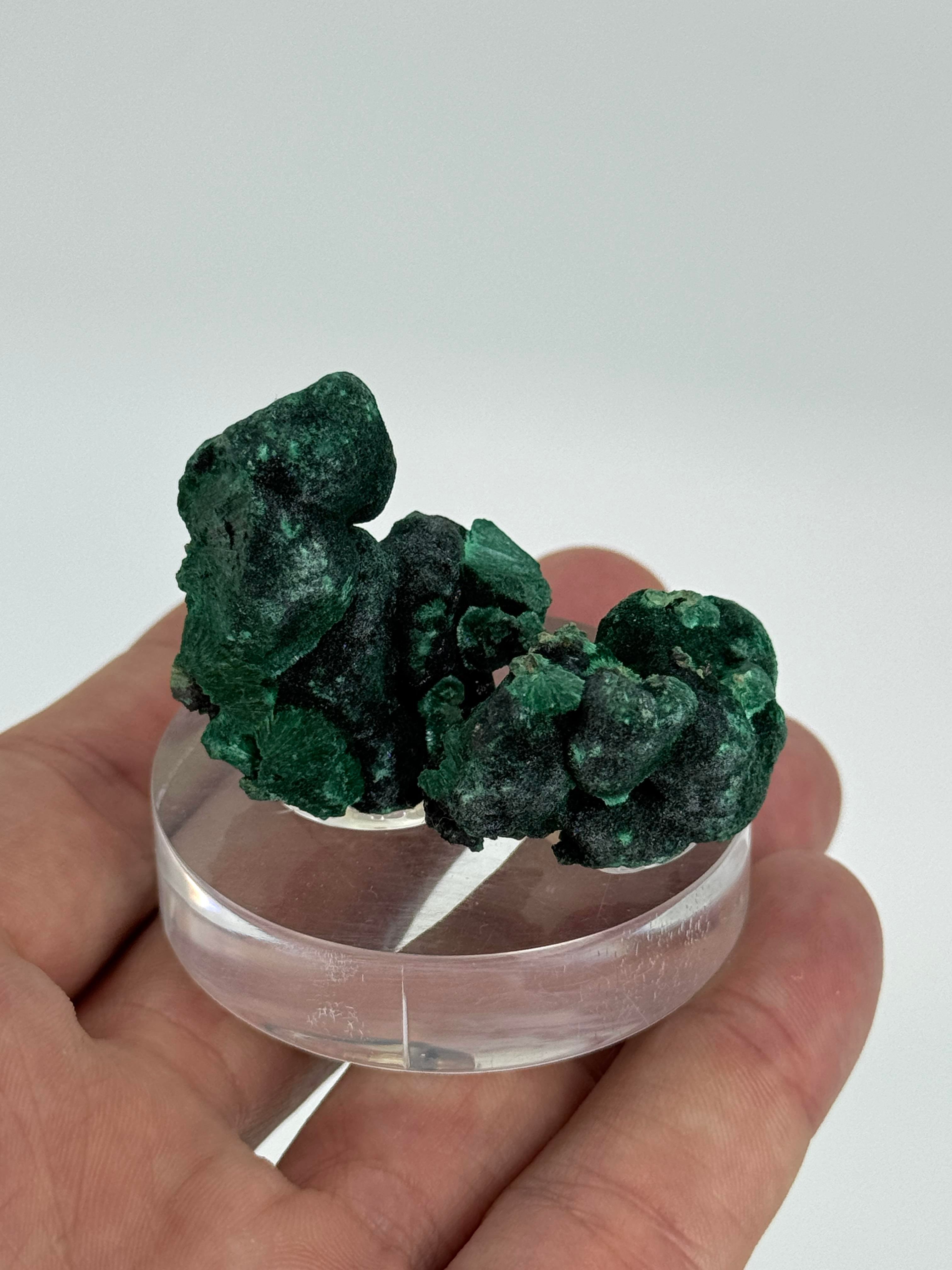 KOYU KADİFE MALAHİT 43,5 GR.
