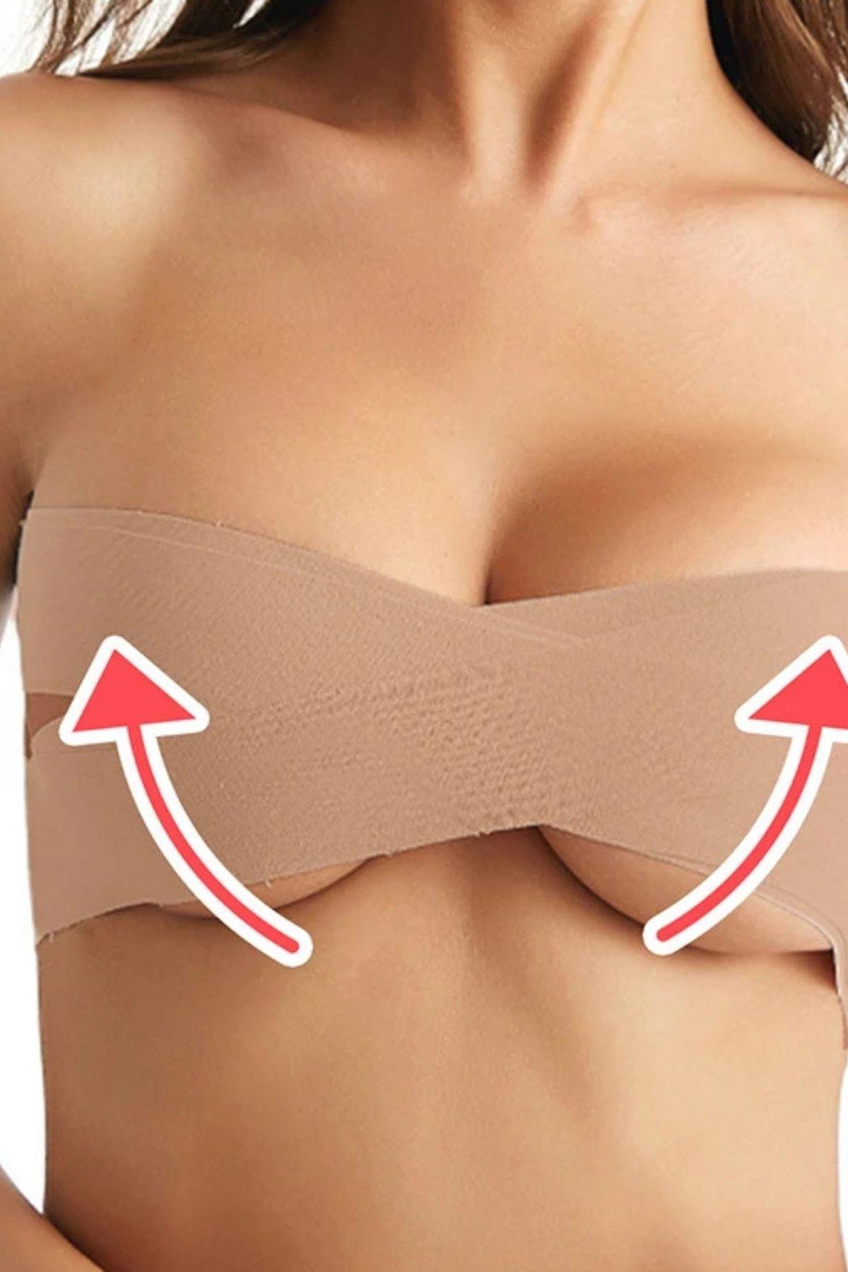 Bella Notte Gögüs Gizleyici ve Dikleştirici Yerli Üretim Kumaş Bant 1031