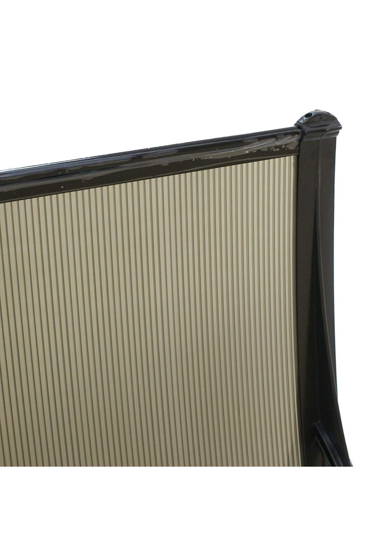 Pratik Sundurma 360 X 80 Cm Siyah-Bronz
