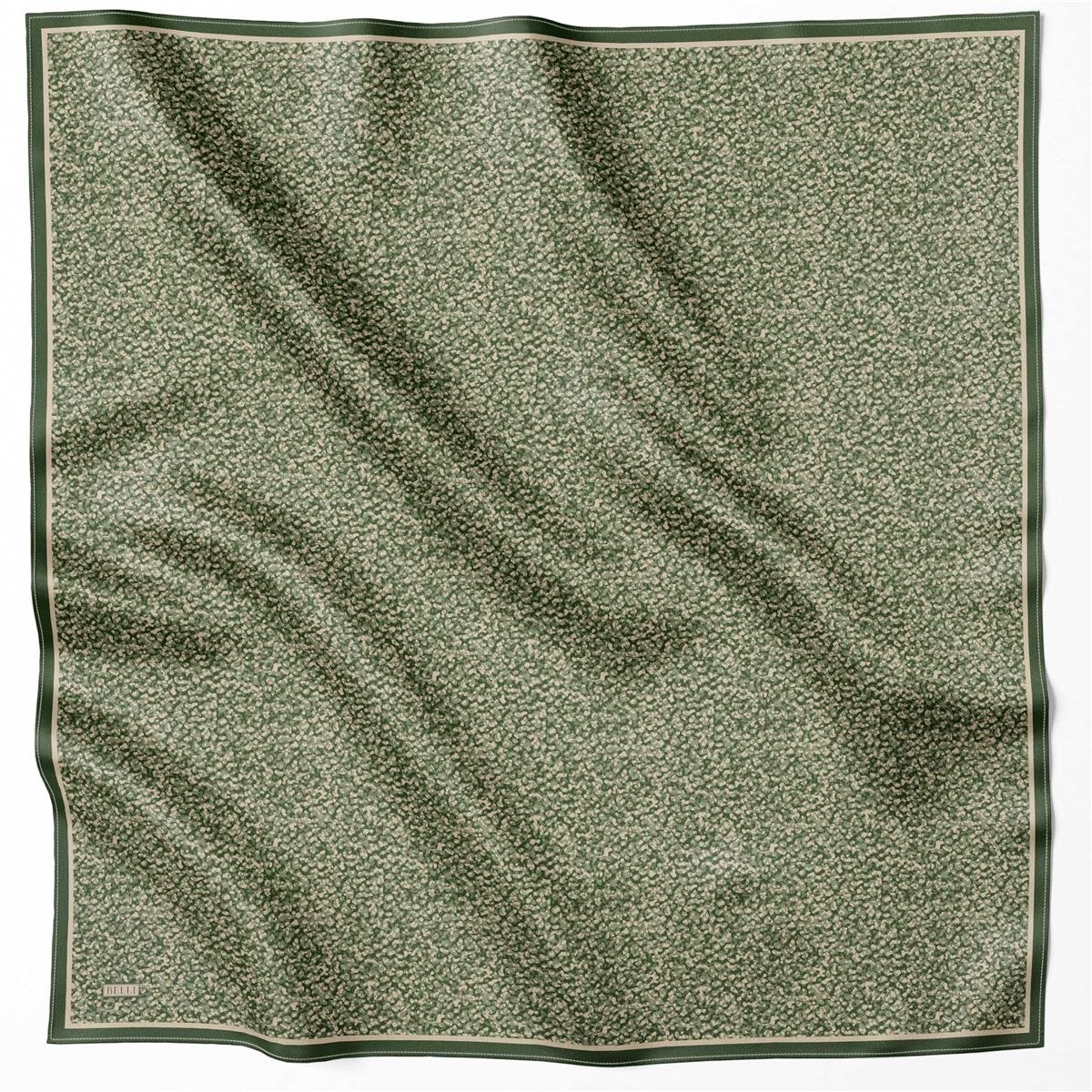 {URUNSEO_TITLE} | BELLI | BELLİ İPEK EŞARP | BELLİ LEOPAR DESEN İPEK EŞARP 4208D (TWILL) HAKİ - 06