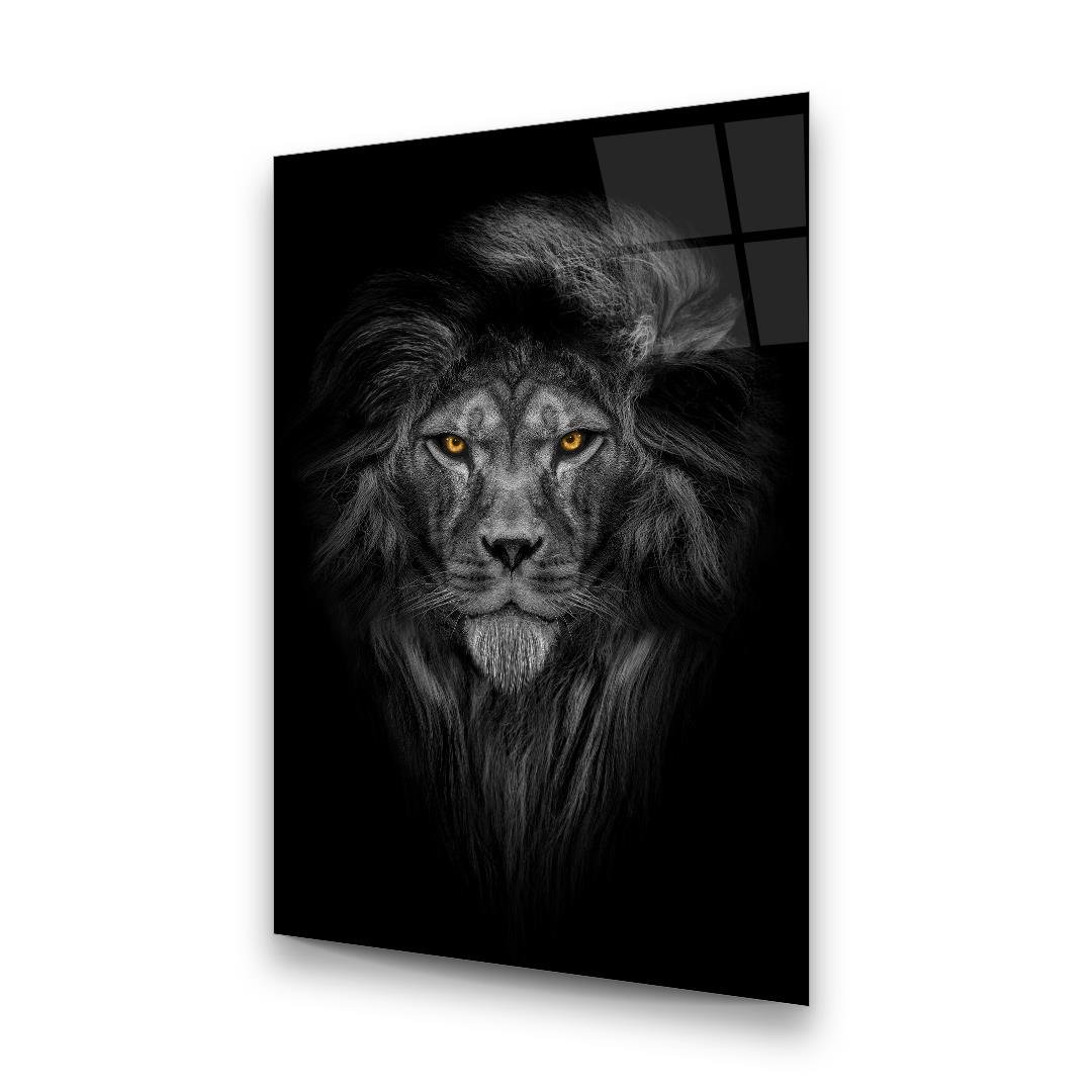 Aslan Dikey Cam Tablo