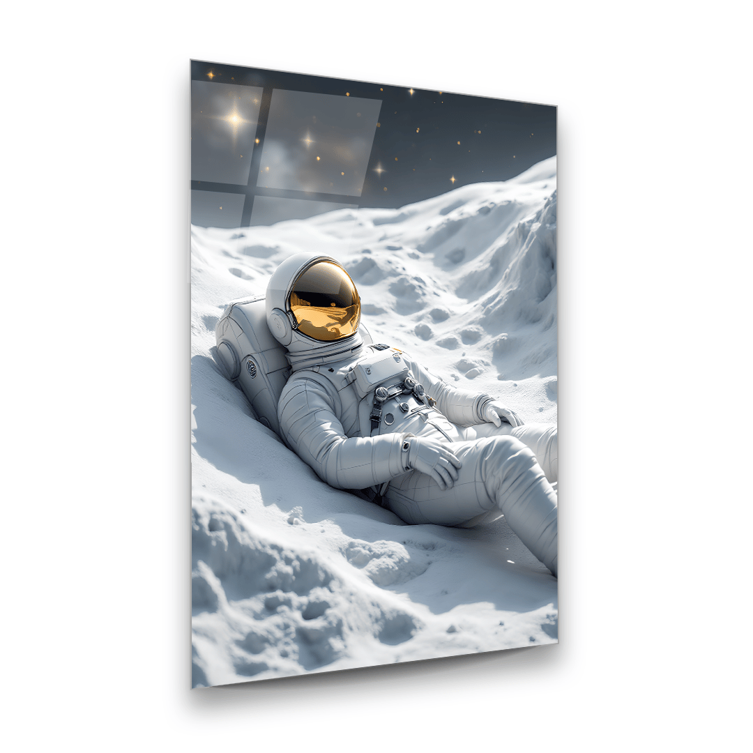 Astronot Dikey Cam Tablo