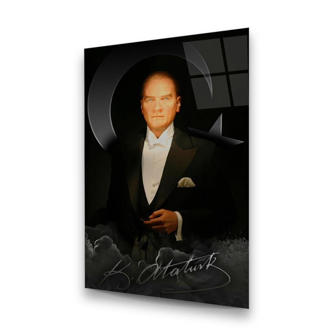 Atatürk 8 Dikey Cam Tablo