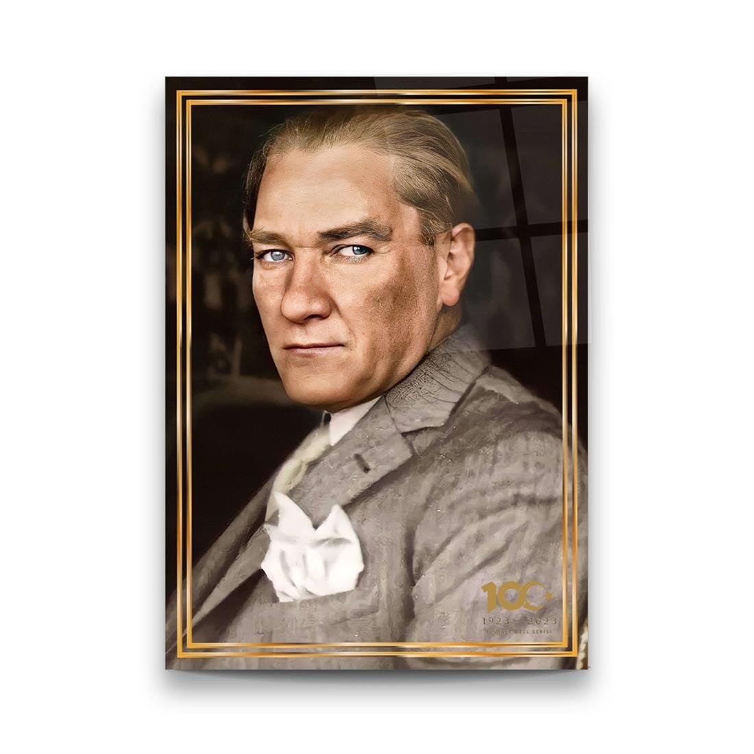 Atatürk Dikey Cam Tablo