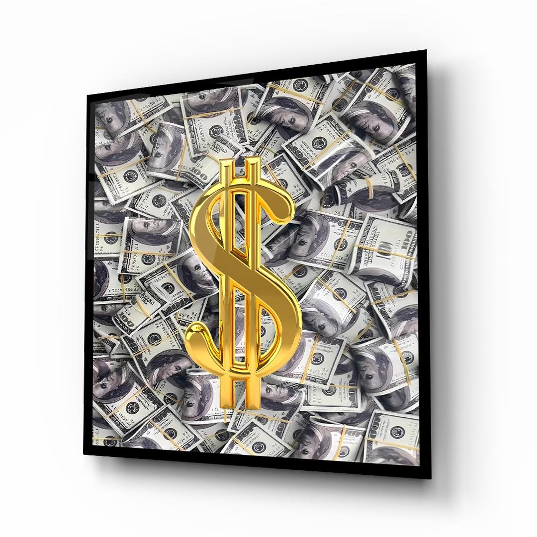 Dolar Kare Cam Tablo