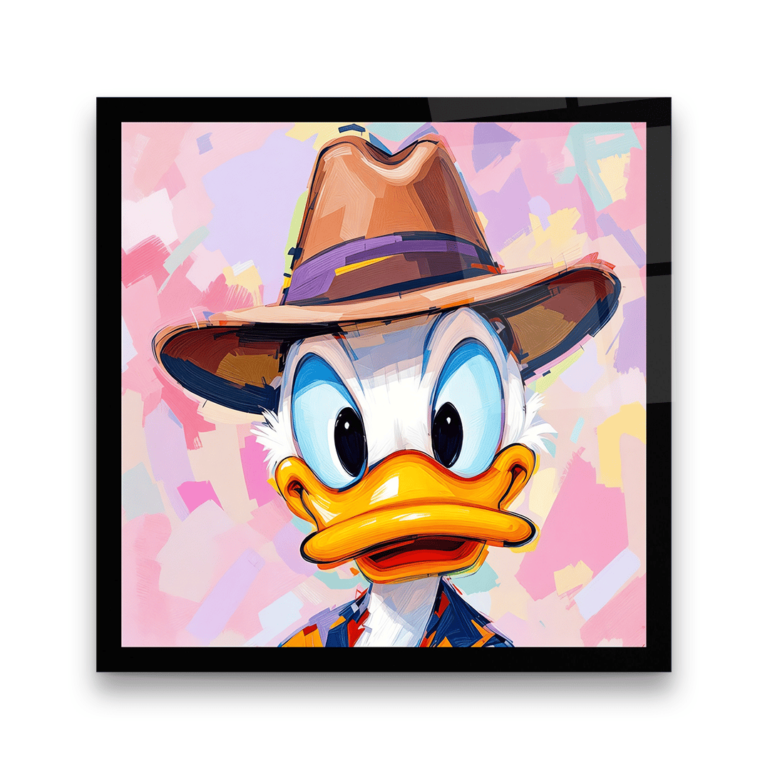 Donald Duck 2 Kare Cam Tablo