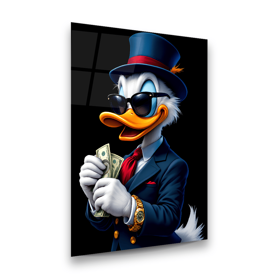 Donald Duck Dikey Cam Tablo