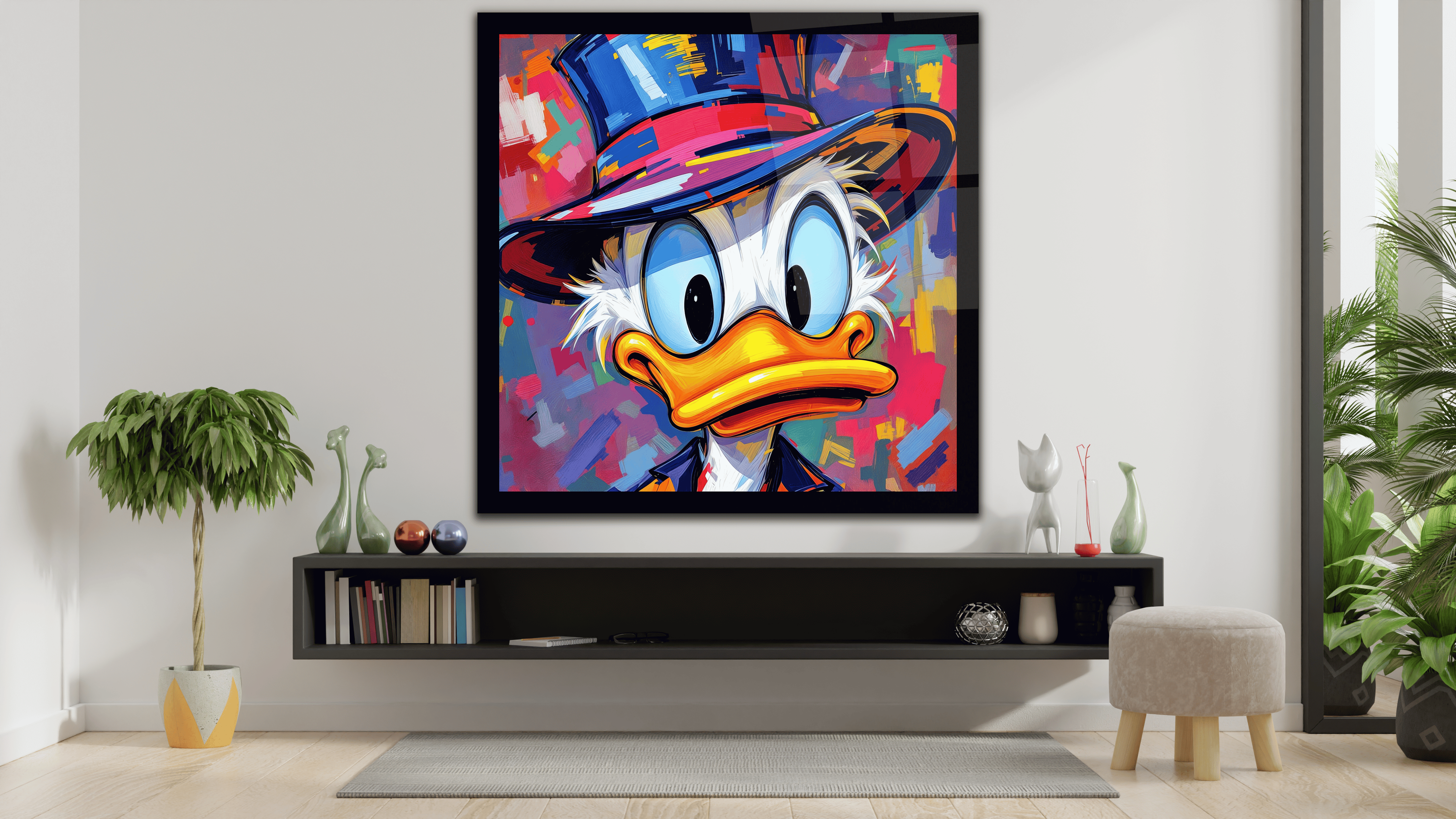 Donald Duck Kare Cam Tablo