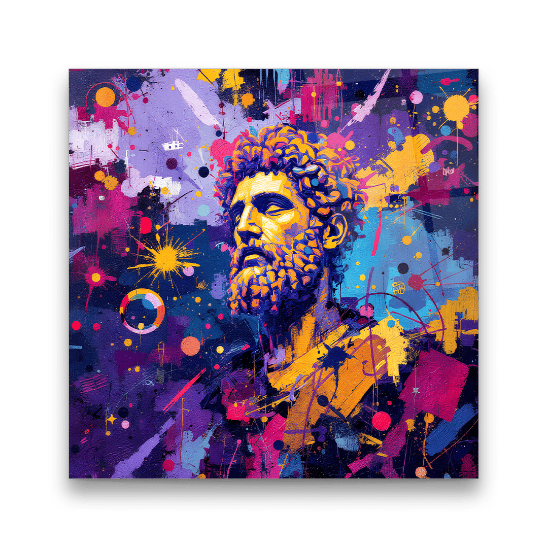 Marcus Aurelius Kare Cam Tablo