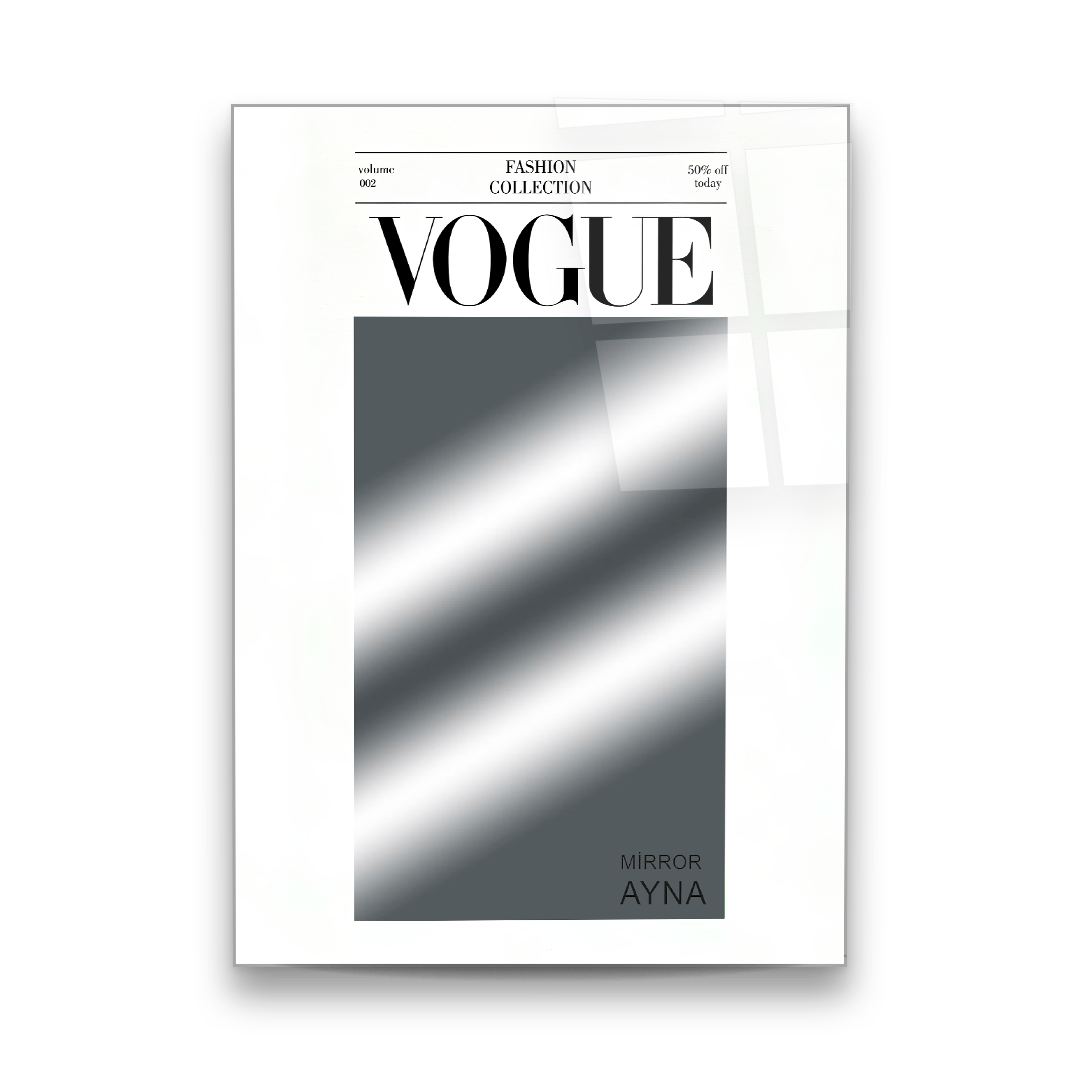 Modern Dekoratif Vogue Ayna