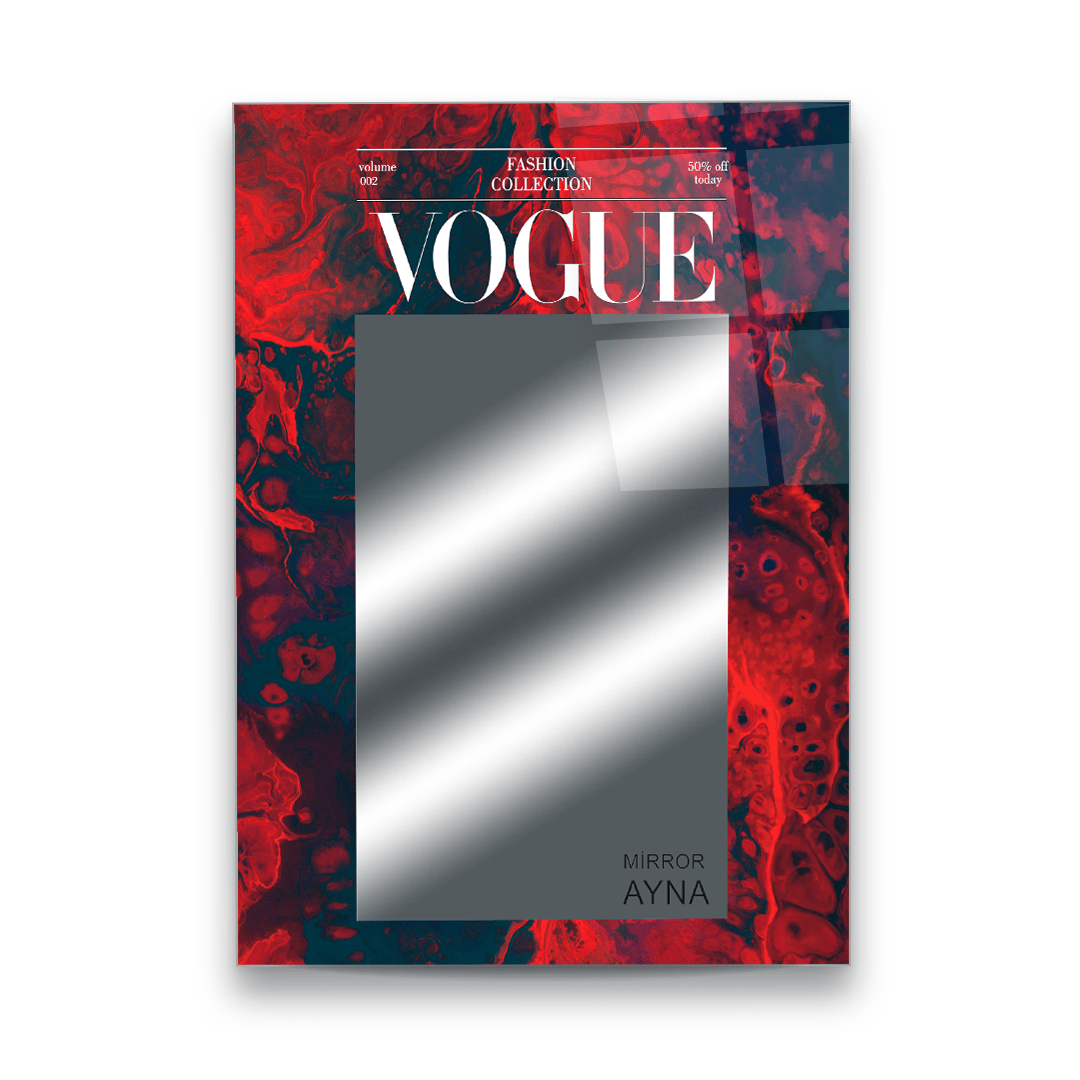 Modern Dekoratif Vogue Ayna