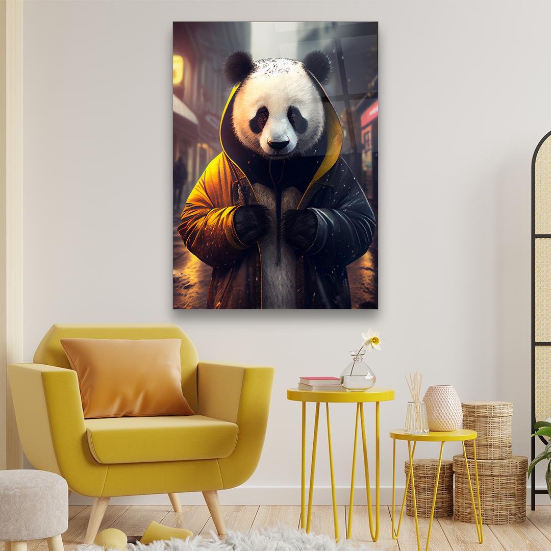 Panda Dikey Cam Tablo