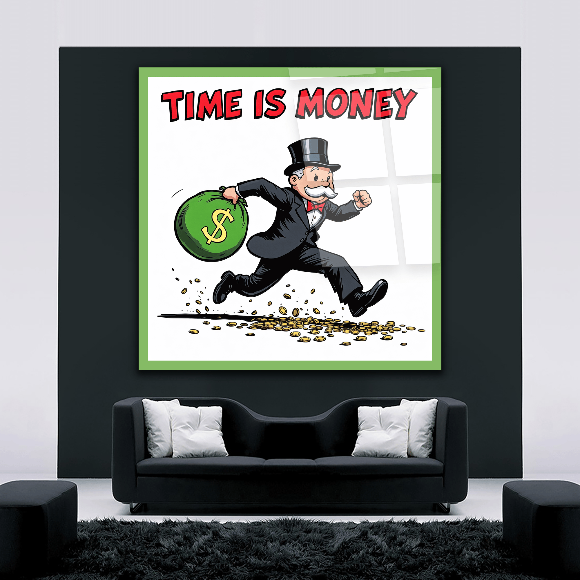 Time Is Money Kare Cam Tablo