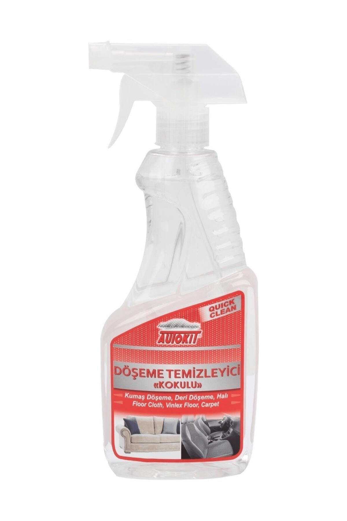 AUTOKIT Döşeme Temizleyici Kokulu 500 ml – Kumaş, Deri ve Vinleks Yüzey Temizleyici SpreyOto Bakım/AksesuarAutokit